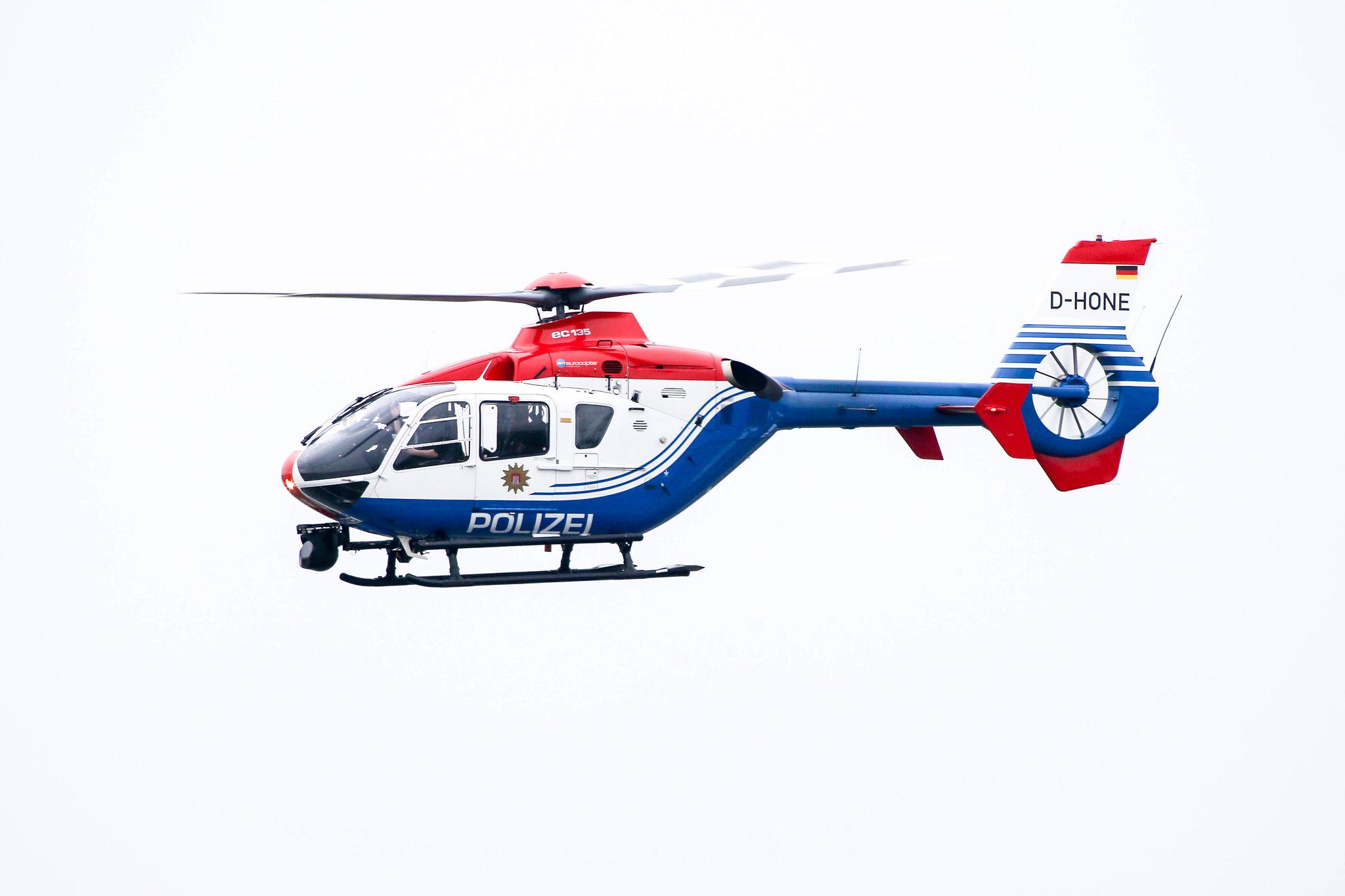 Hamburg Airport: Polizei Hamburg | Airbus Helicopters H135 EC35 | D-HONE | MSN 0338