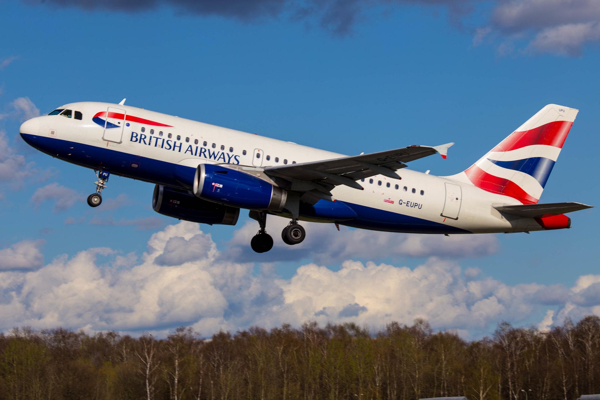 Hamburg Airport: British Airways (BA / BAW) |  Airbus A319-131 A319 | G-EUPU | MSN 1384