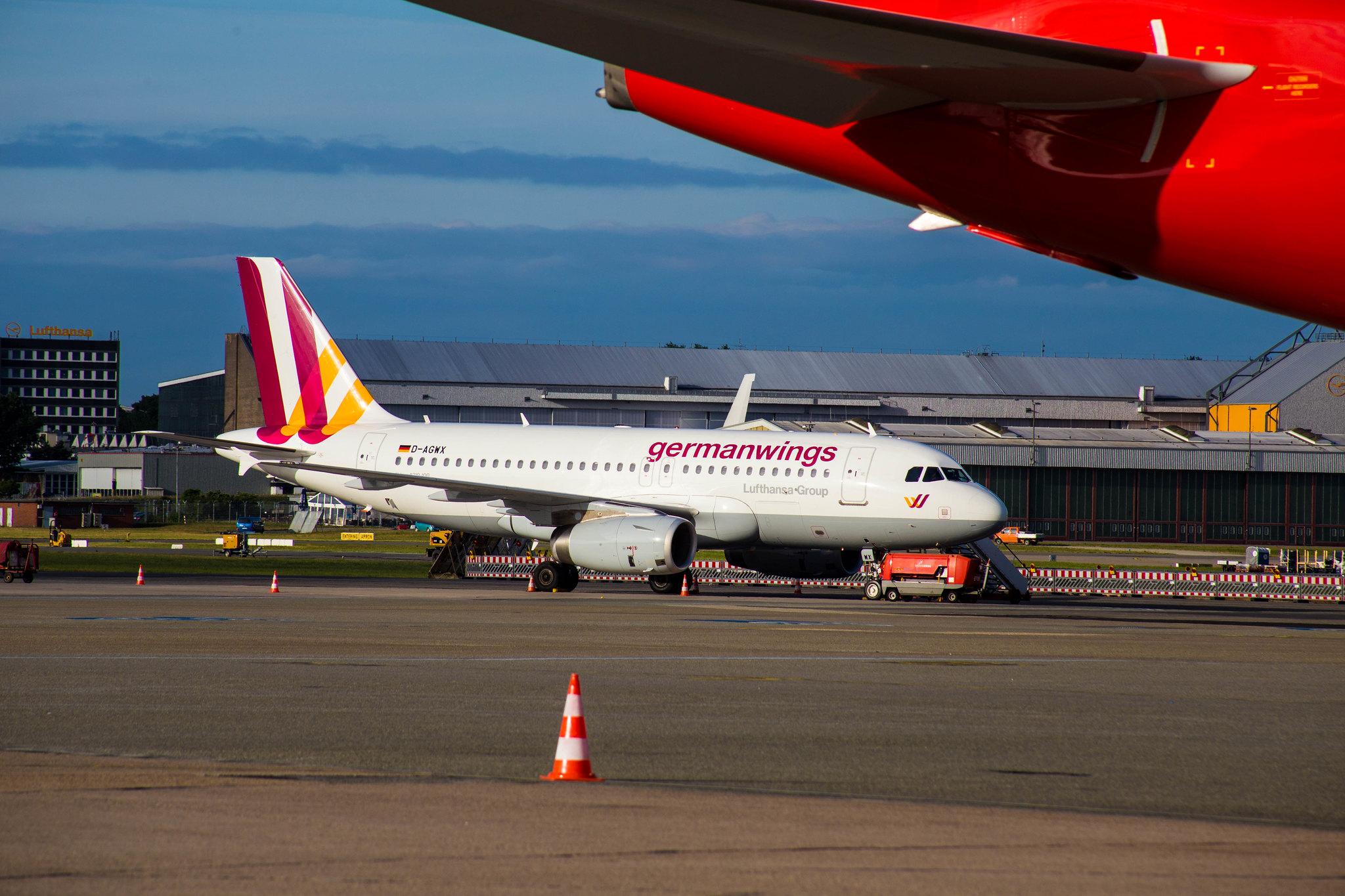 Hamburg Airport: Germanwings (4U / GWI) | Airbus A319-132 A319 | D-AGWX | MSN 5569