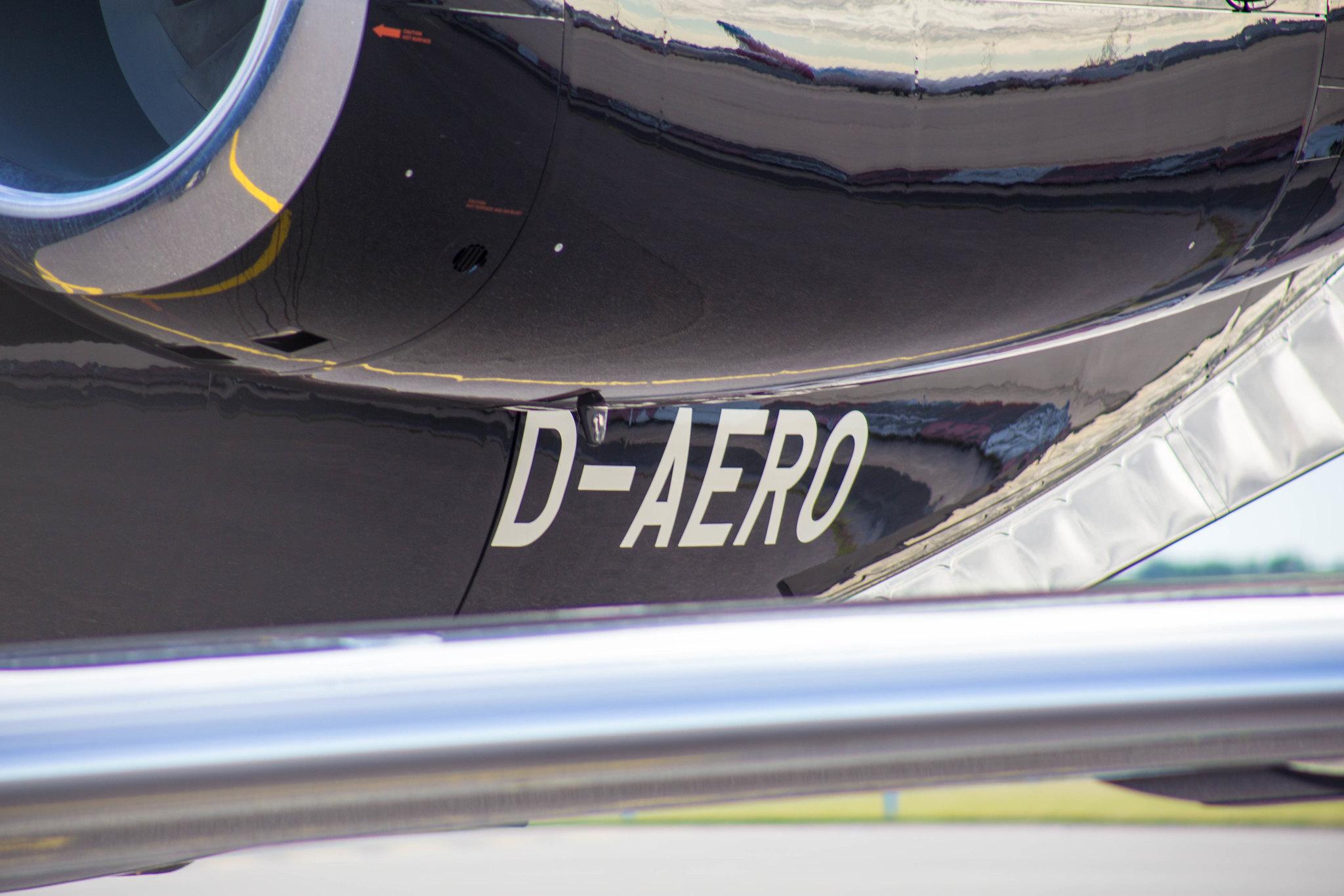 Hamburg Airport: Air Hamburg (/ AHO) |  Embraer Legacy 650 E35L | D-AERO | MSN 14501216