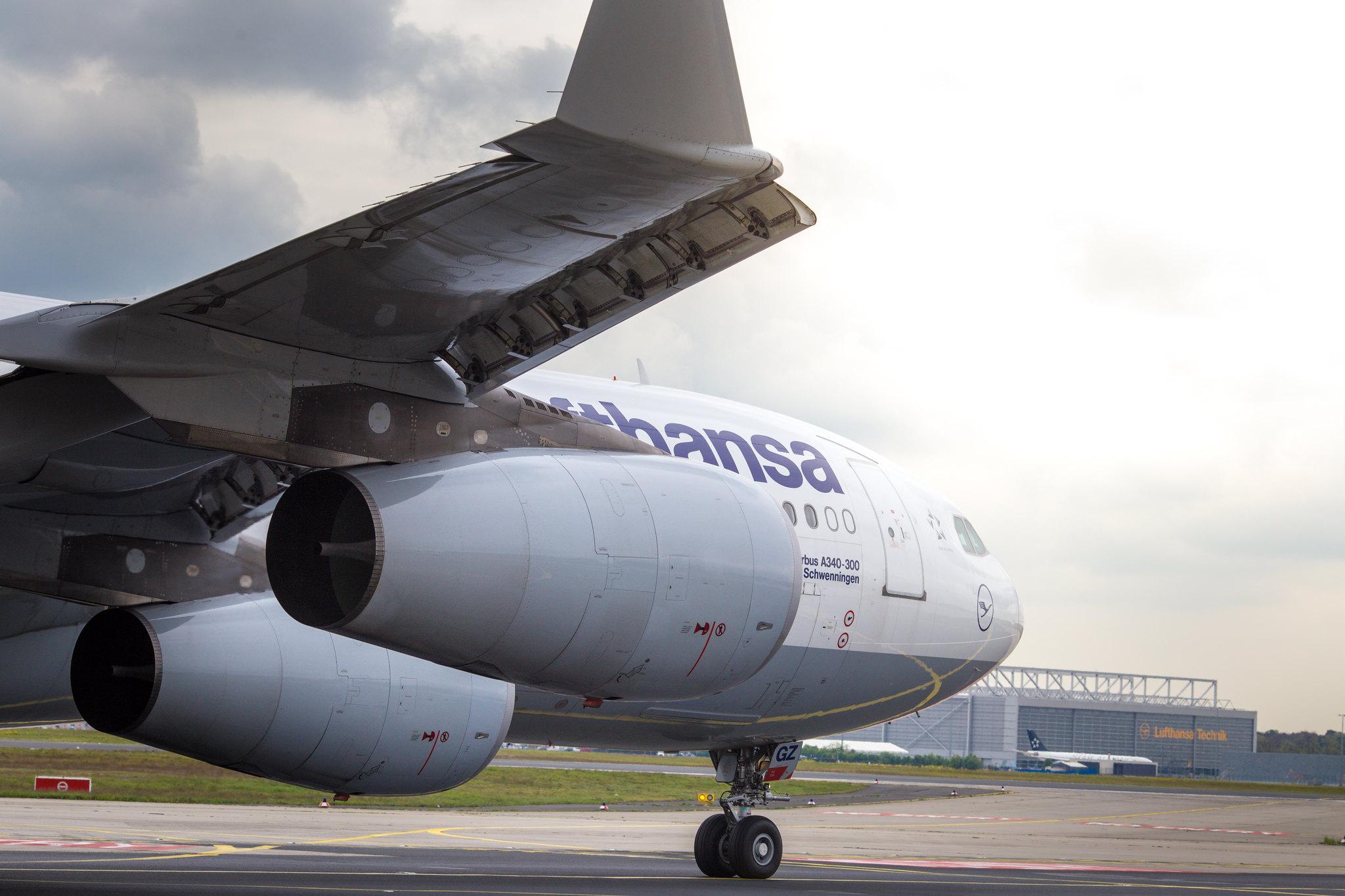 Frankfurt Airport: Lufthansa (LH / DLH) |  Airbus A340-313 A343 | D-AIGZ | MSN 0347