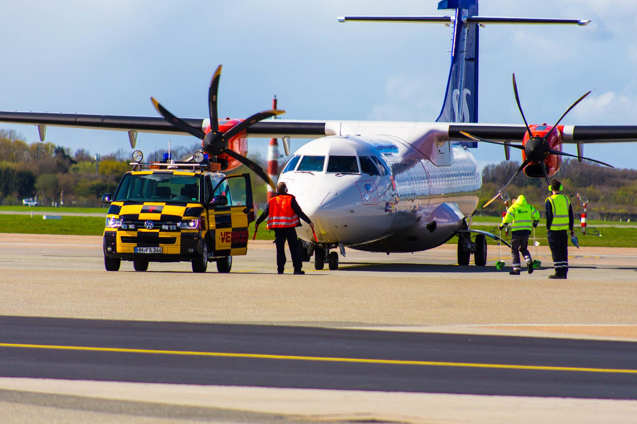 Hamburg Airport: SAS (SK / SAS) |  ATR 72-600 AT76 | OY-JZA | MSN 1110