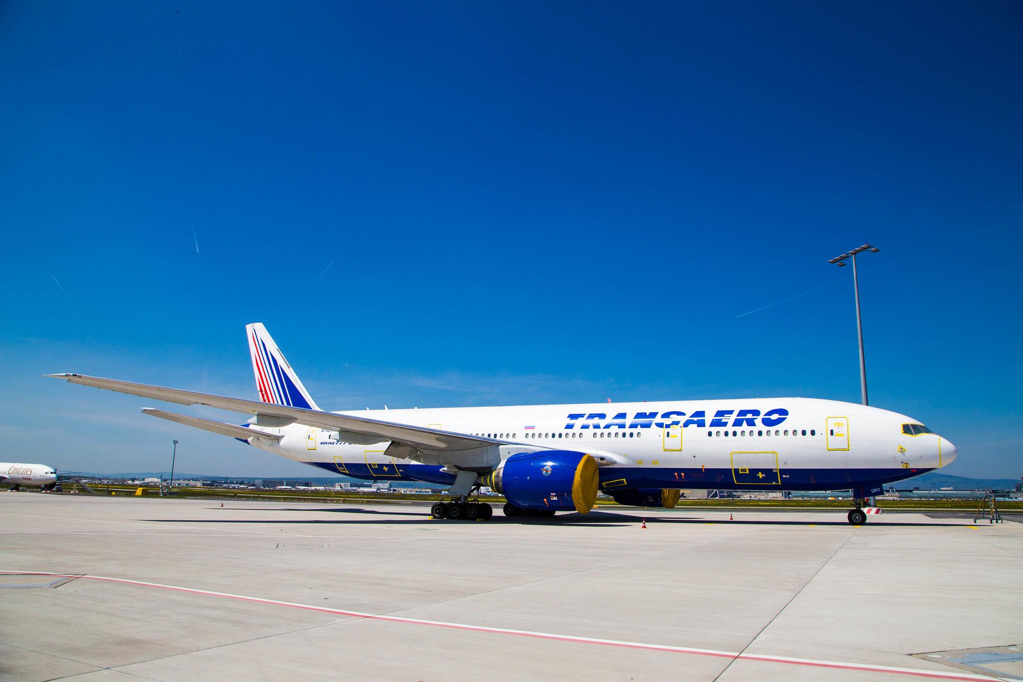 Frankfurt Airport: Transaero Airlines (UN / TSO) |  Boeing 777-222 B772 | EI-UNY | MSN 26918