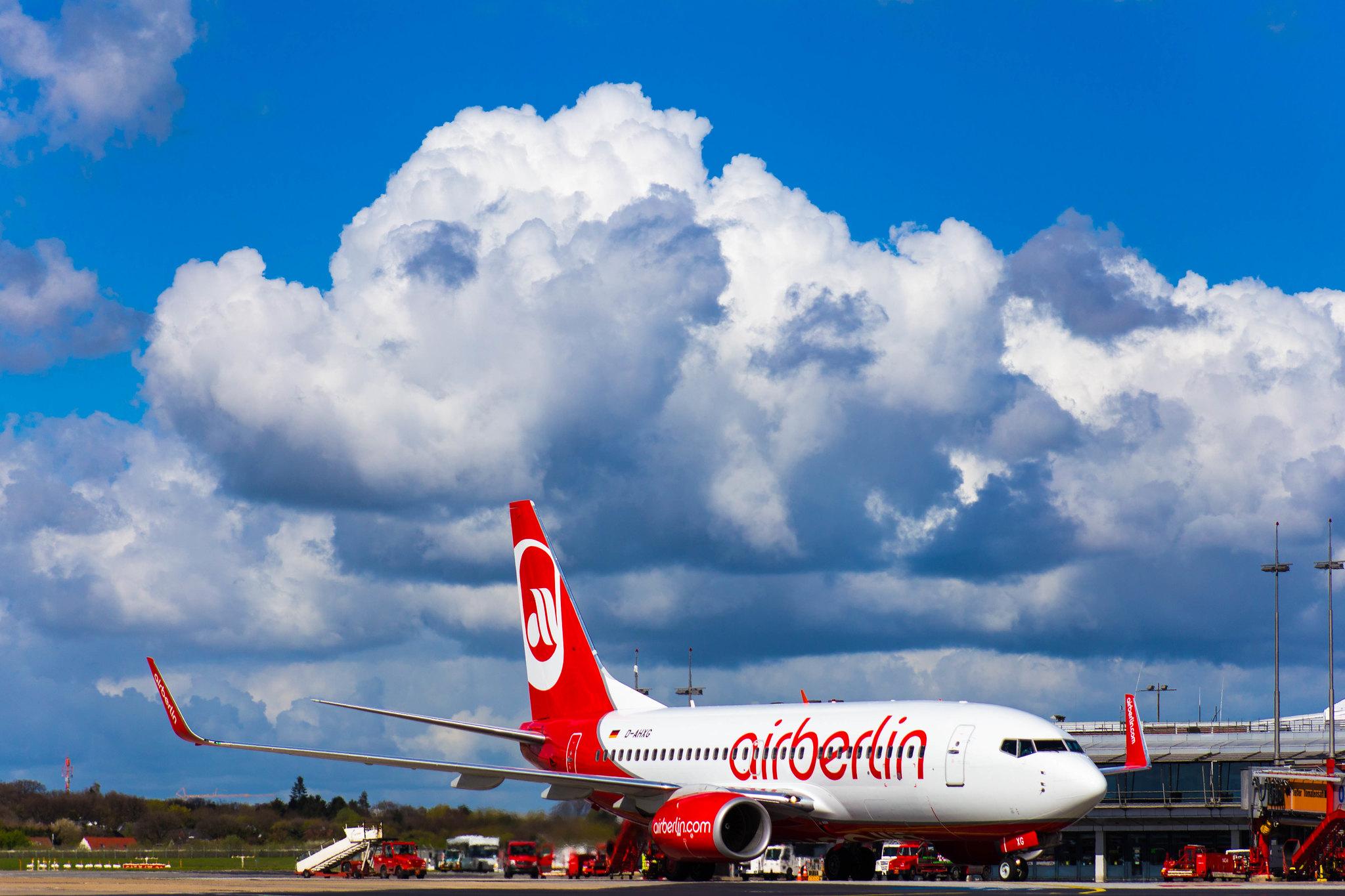 Hamburg Airport: Air Berlin (AB / BER) | Boeing 737-7K5 B737 | D-AHXG | MSN 35140