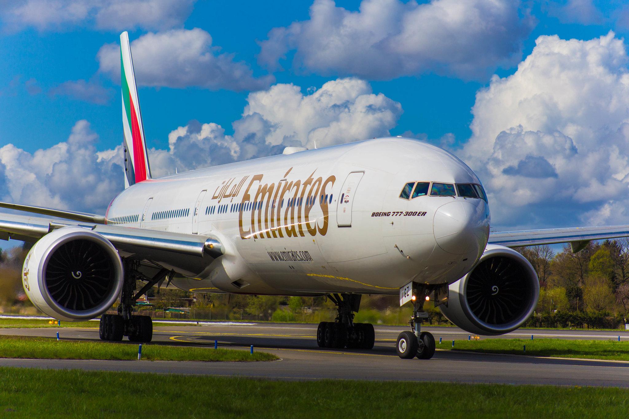 Hamburg Airport: Emirates (EK / UAE) |  Boeing 777-31H(ER) B77W | A6-EGZ | MSN 41081