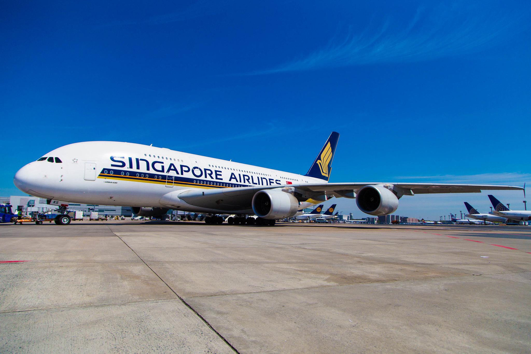 Frankfurt Airport: Singapore Airlines (SQ / SIA) |  Airbus A380-841 A388 | 9V-SKS | MSN 085