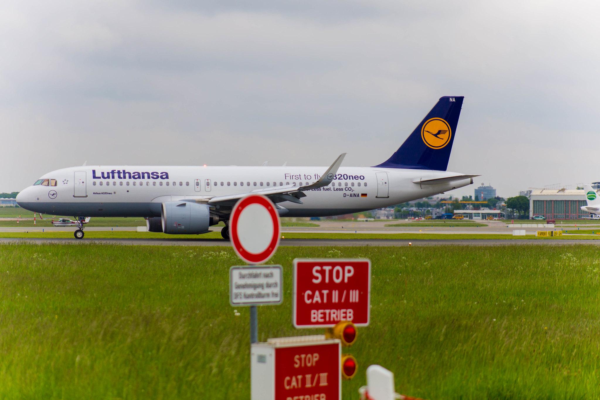Hamburg Airport: Lufthansa (LH / DLH) |  Airbus A320-271N A20N | D-AINA | MSN 6801