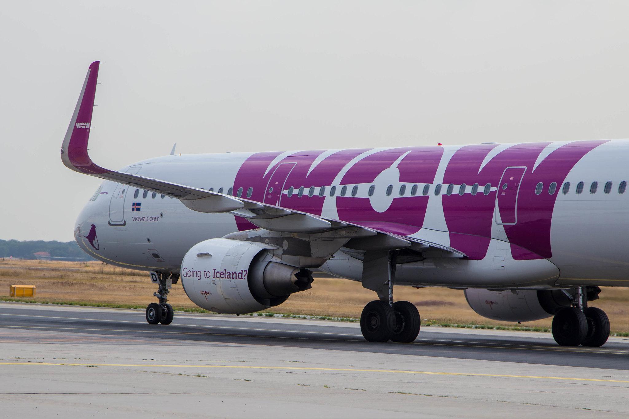 Frankfurt Airport: WOW air (WW / WOW) |  Airbus A321-211 A321 | TF-DAD | MSN 6232