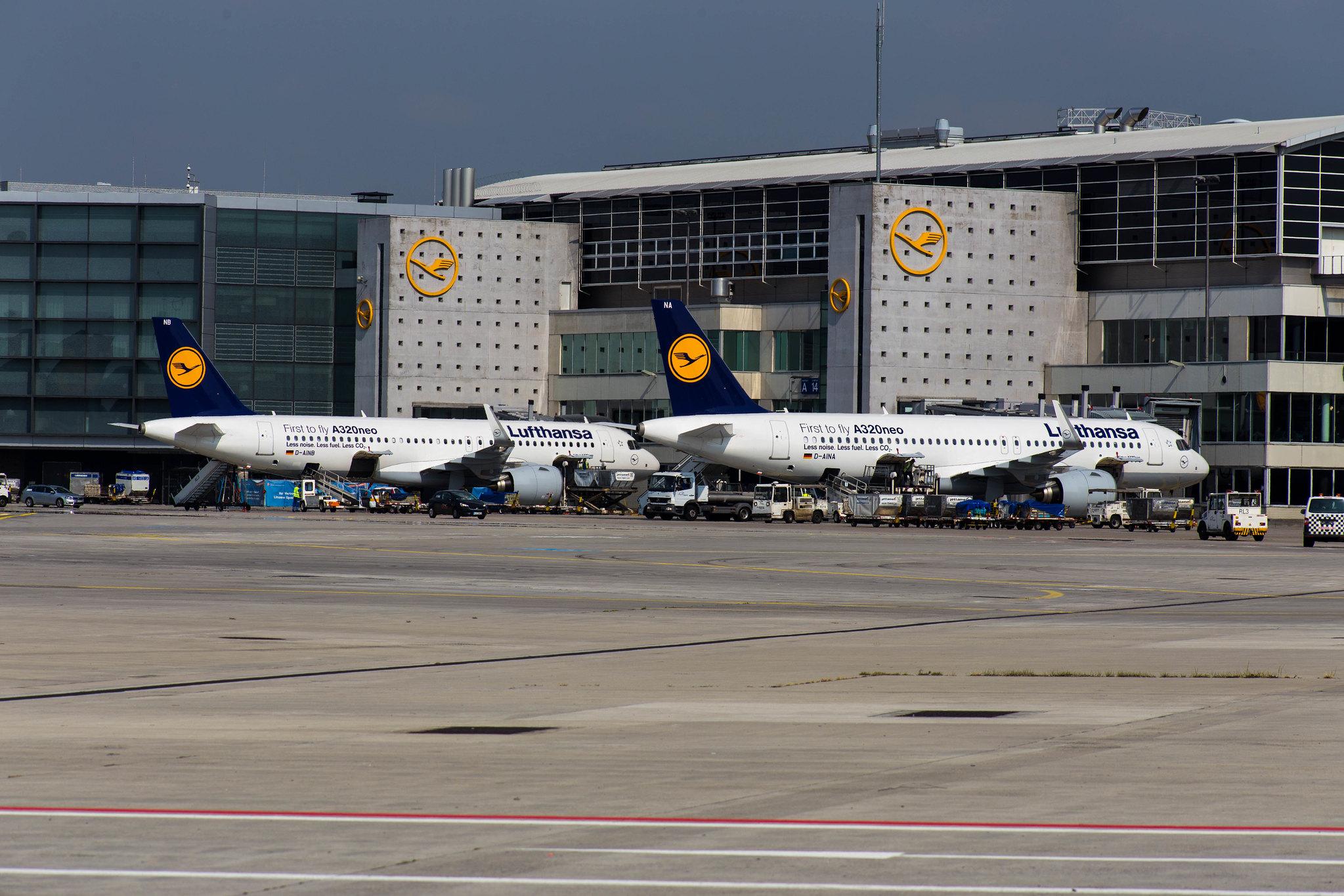 Spottertour am FRA: Lufthansa (LH / DLH) | Livery: First to fly A320neo Sticker | Airbus A320-271N A20N | D-AINB | MSN 6864