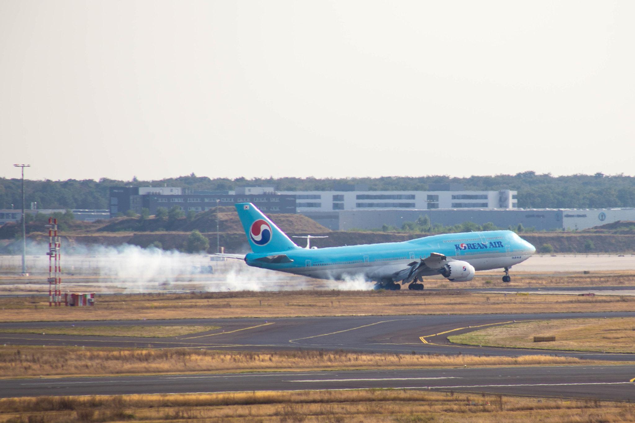 Frankfurt Airport: Korean Air (KE / KAL) |  Boeing 747-8B5 B748 | HL7632 | MSN 40907