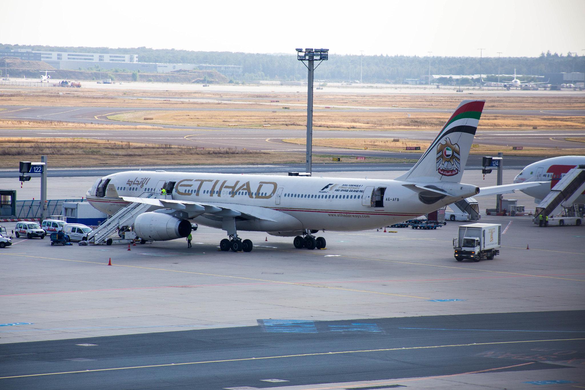 Frankfurt Airport: Etihad Airways (EY / ETD) |  Airbus A330-343 A333 | A6-AFB | MSN 1081