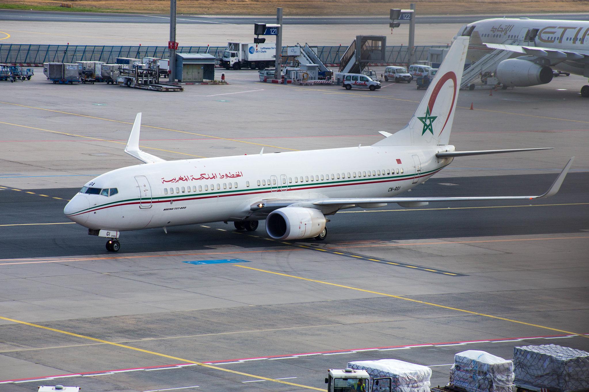 Frankfurt Airport: Royal Air Maroc (AT / RAM) |  Boeing 737-86N B738 | CN-RGI | MSN 36831