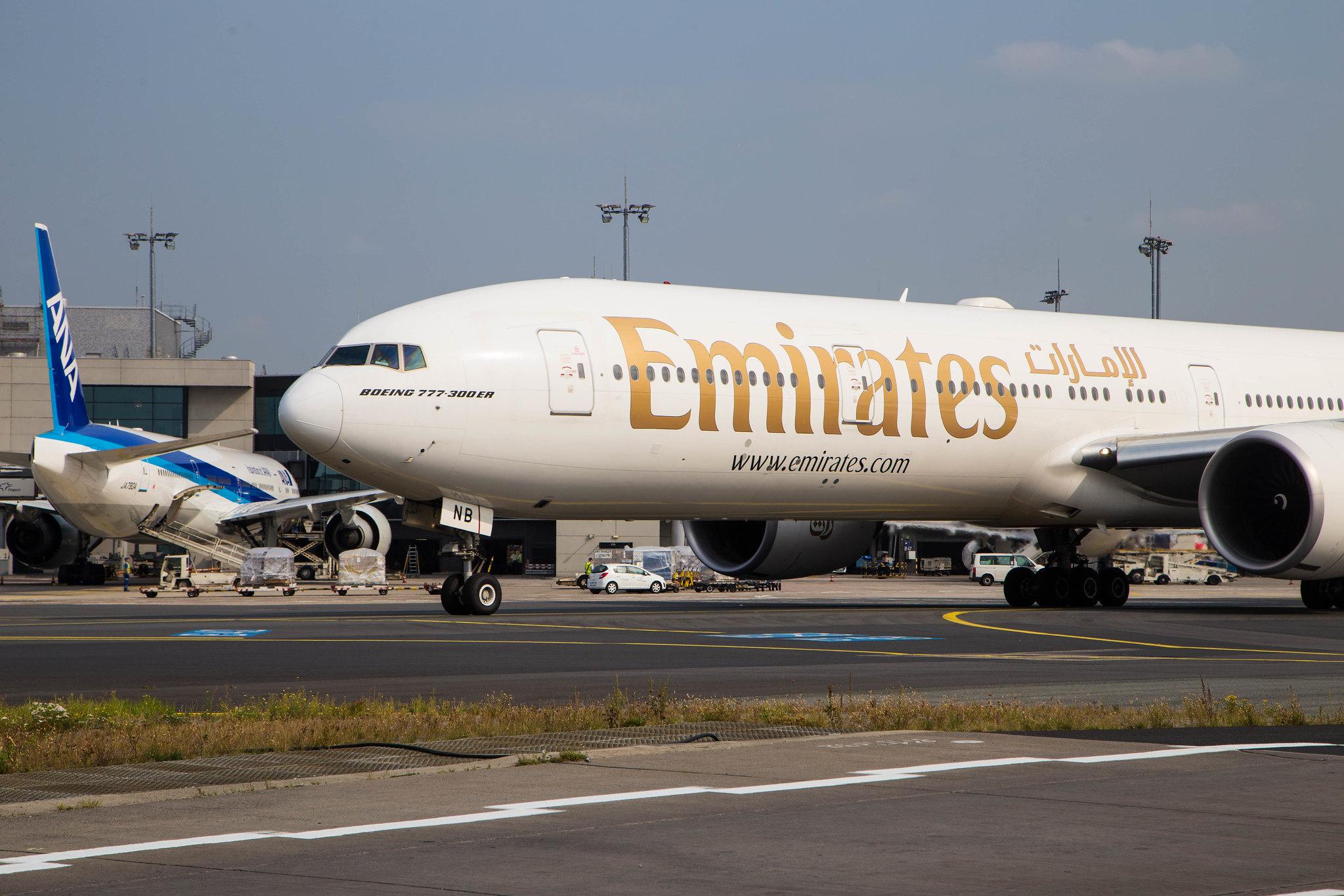 Frankfurt Airport: Emirates (EK / UAE) |  Boeing 777-31H(ER) B77W | A6-ENB | MSN 41075