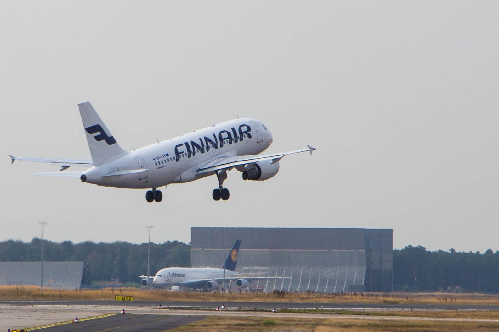 Frankfurt Airport: Finnair (AY / FIN) |  Airbus A319-112 A319 | OH-LVK | MSN 2124