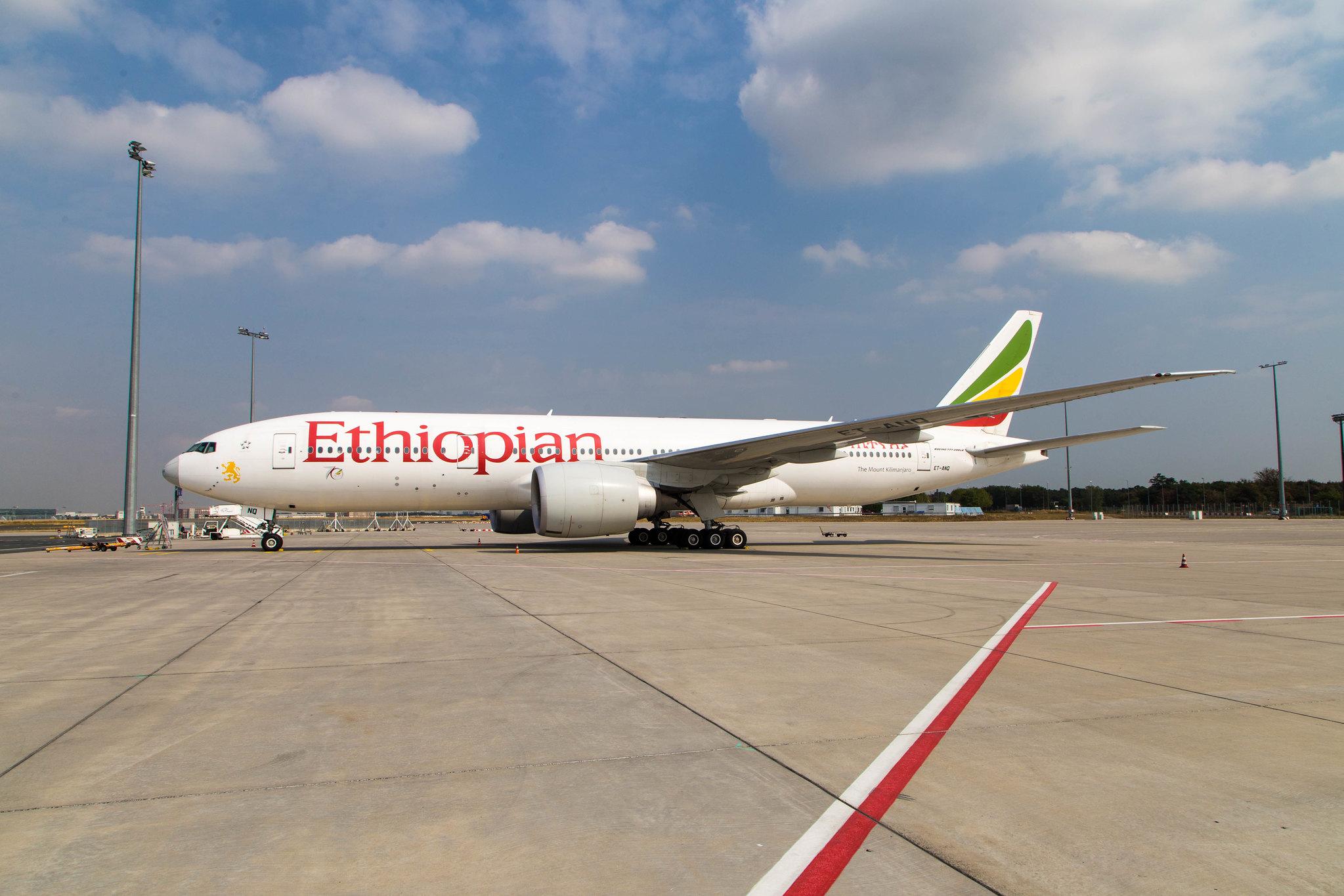 Frankfurt Airport: Ethiopian Airlines (ET / ETH) |  Boeing 777-260(LR) B77L | ET-ANQ | MSN 40773