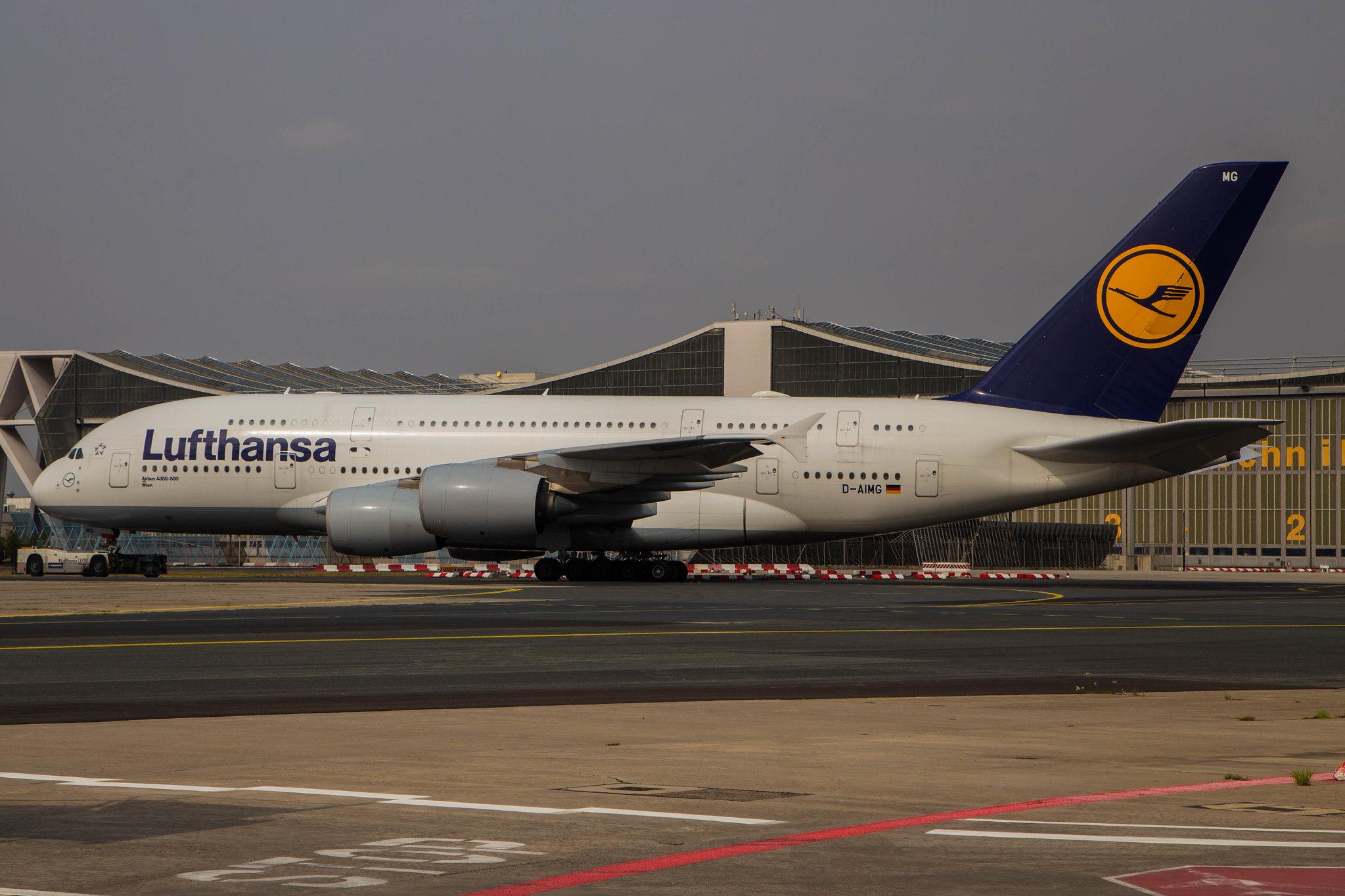 Frankfurt Airport: Lufthansa (LH / DLH) |  Airbus A380-841 A388 | D-AIMG | MSN 069