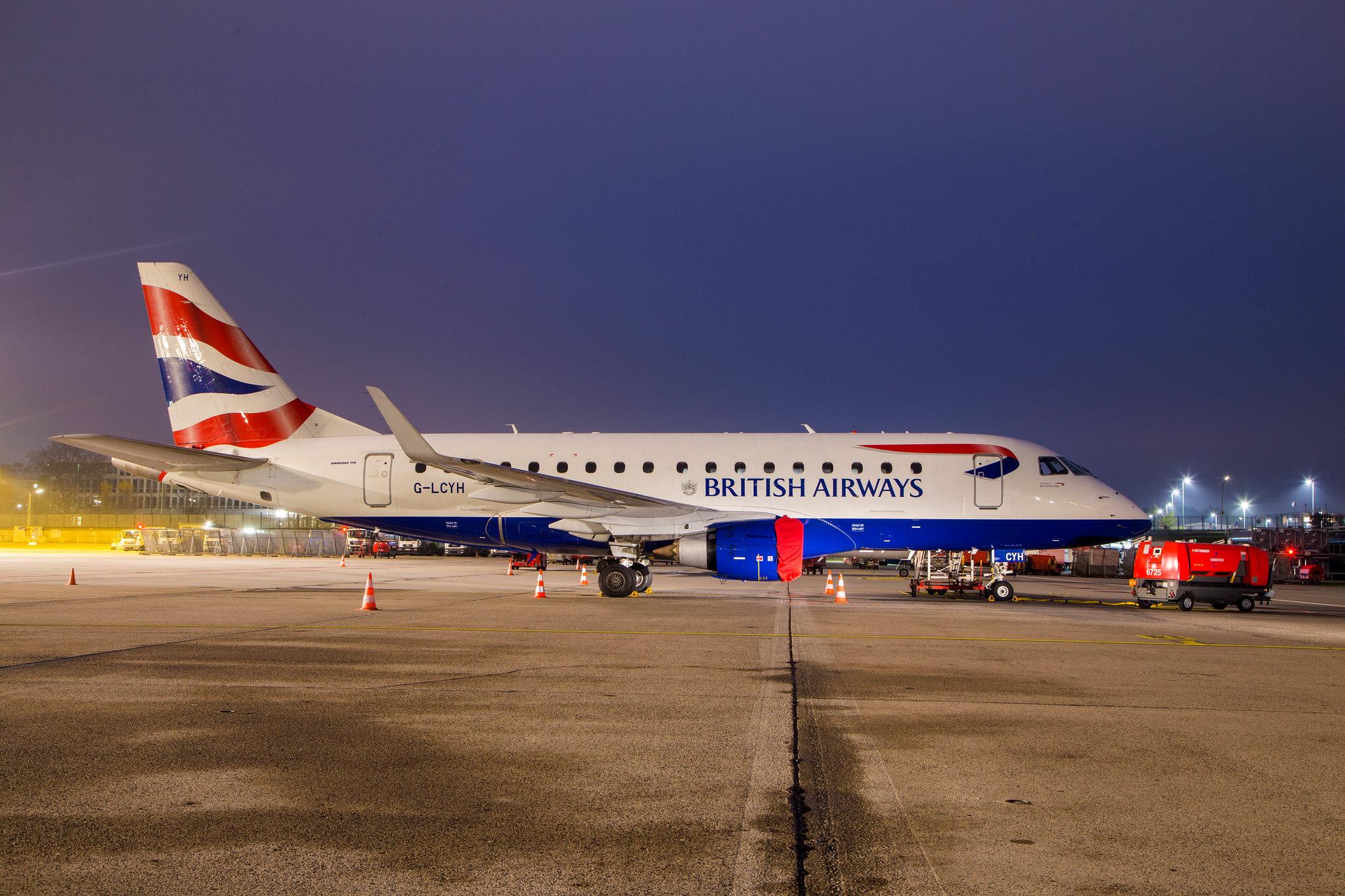 Hamburg Airport: British Airways (BA / BAW) | Operator: BA CityFlyer |  Embraer E170STD E170 | G-LCYH | MSN 17000302