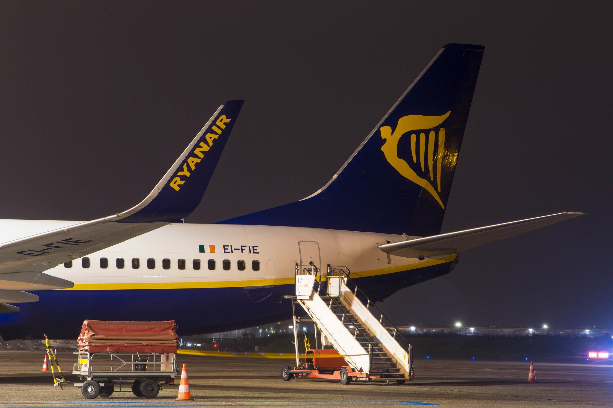 Hamburg Airport: Ryanair (FR / RYR) |  Boeing 737-8AS B738 | EI-FIE | MSN 44695