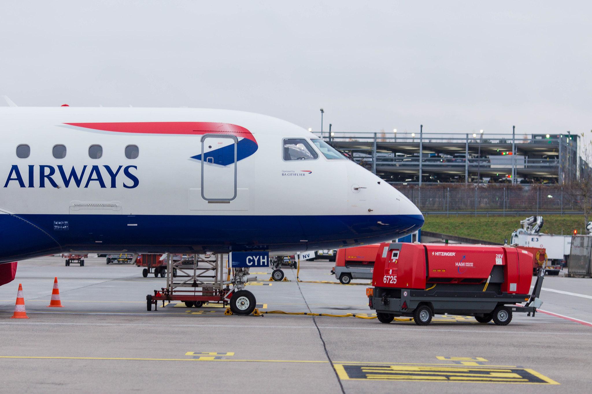 Hamburg Airport: British Airways (BA / BAW) | Operator: BA CityFlyer |  Embraer E170STD E170 | G-LCYH | MSN 17000302