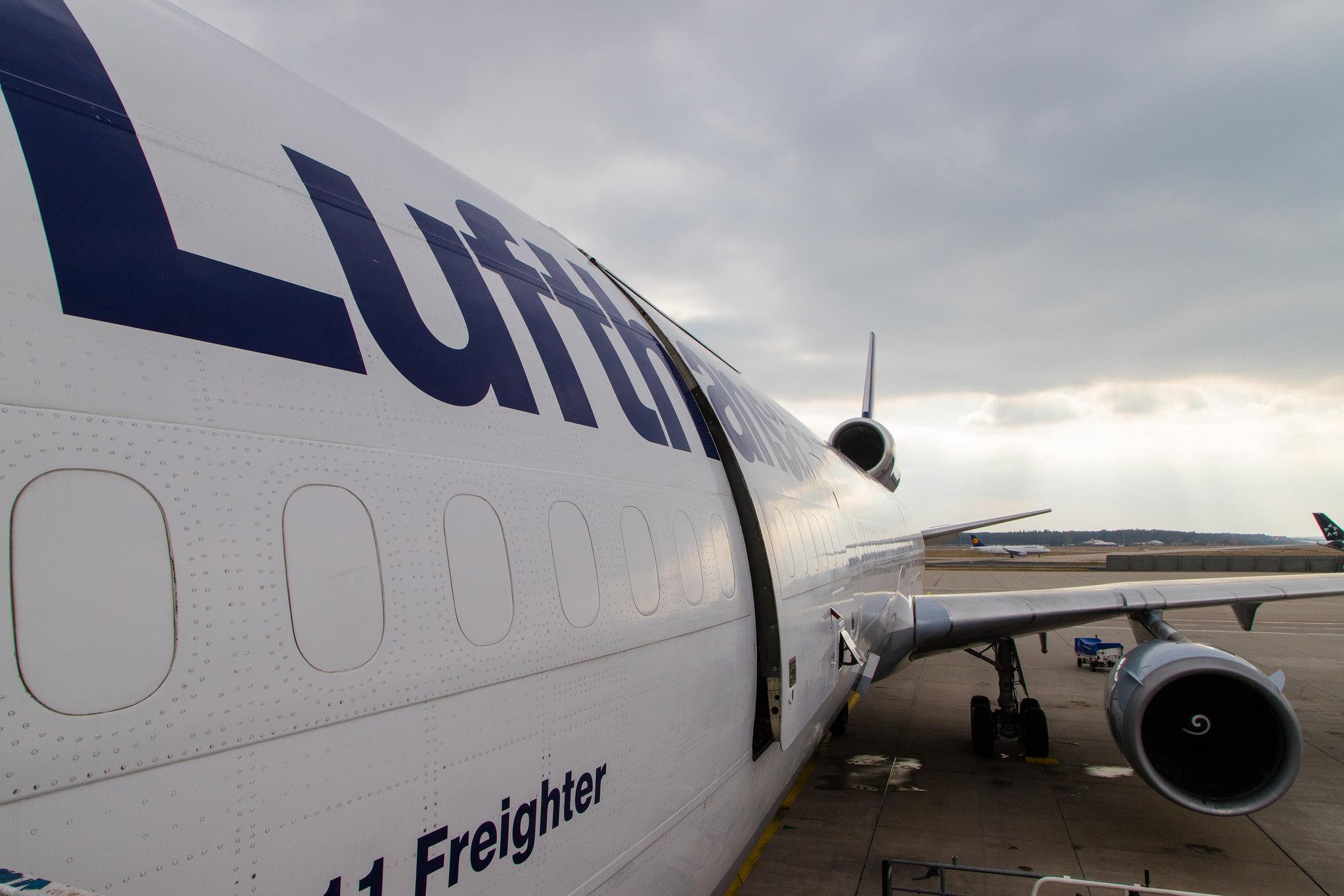 Frankfurt Airport: Lufthansa Cargo (/ GEC) |  McDonnell Douglas MD-11F MD11 | D-ALCK | MSN 48803