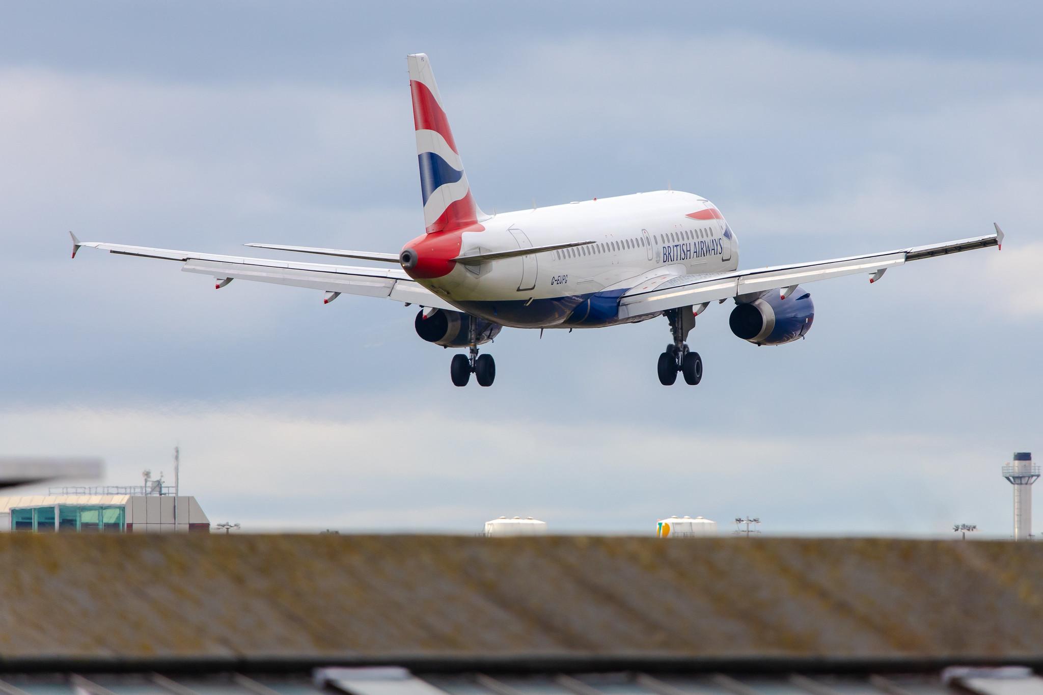 London Heathrow Airport: British Airways (BA / BAW) |  Airbus A319-131 A319 | G-EUPG | MSN 1222