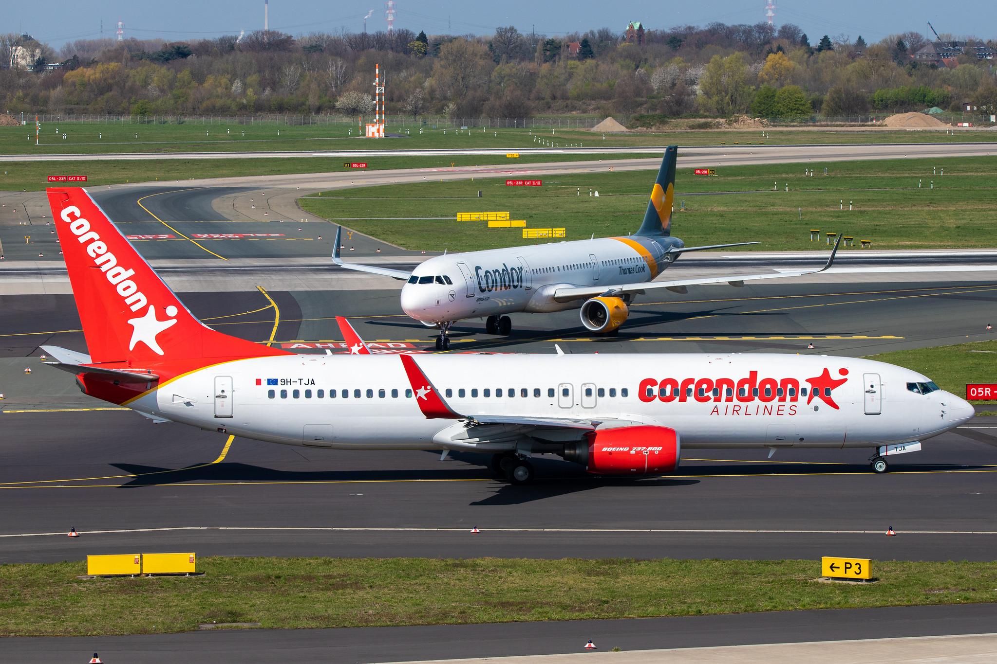 Düsseldorf Airport: Corendon Airlines (XC / CAI) | Operator: Corendon Airlines Europe |  Boeing 737-8F2 B738 | 9H-TJA | MSN 34409