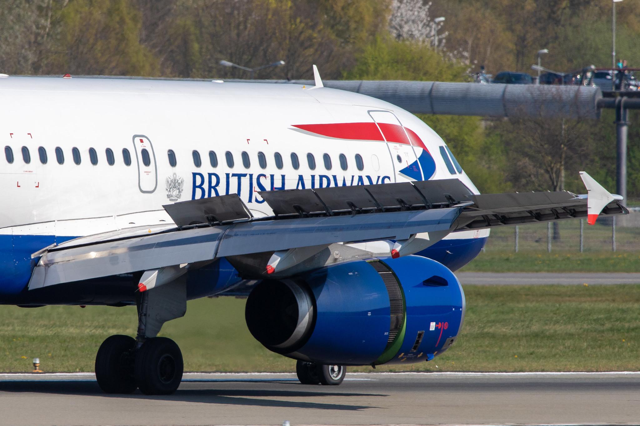 Hamburg Airport: British Airways (BA / BAW) |  Airbus A319-131 A319 | G-EUPG | MSN 1222