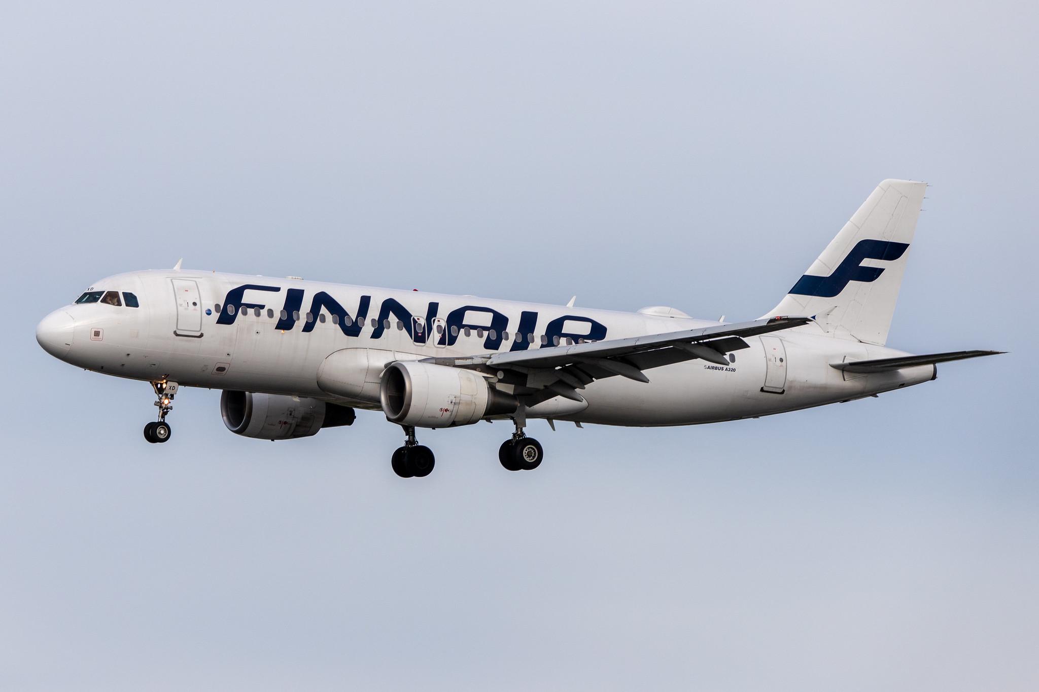 Hamburg Airport: Finnair (AY / FIN) |  Airbus A320-214 A320 | OH-LXD | MSN 1588