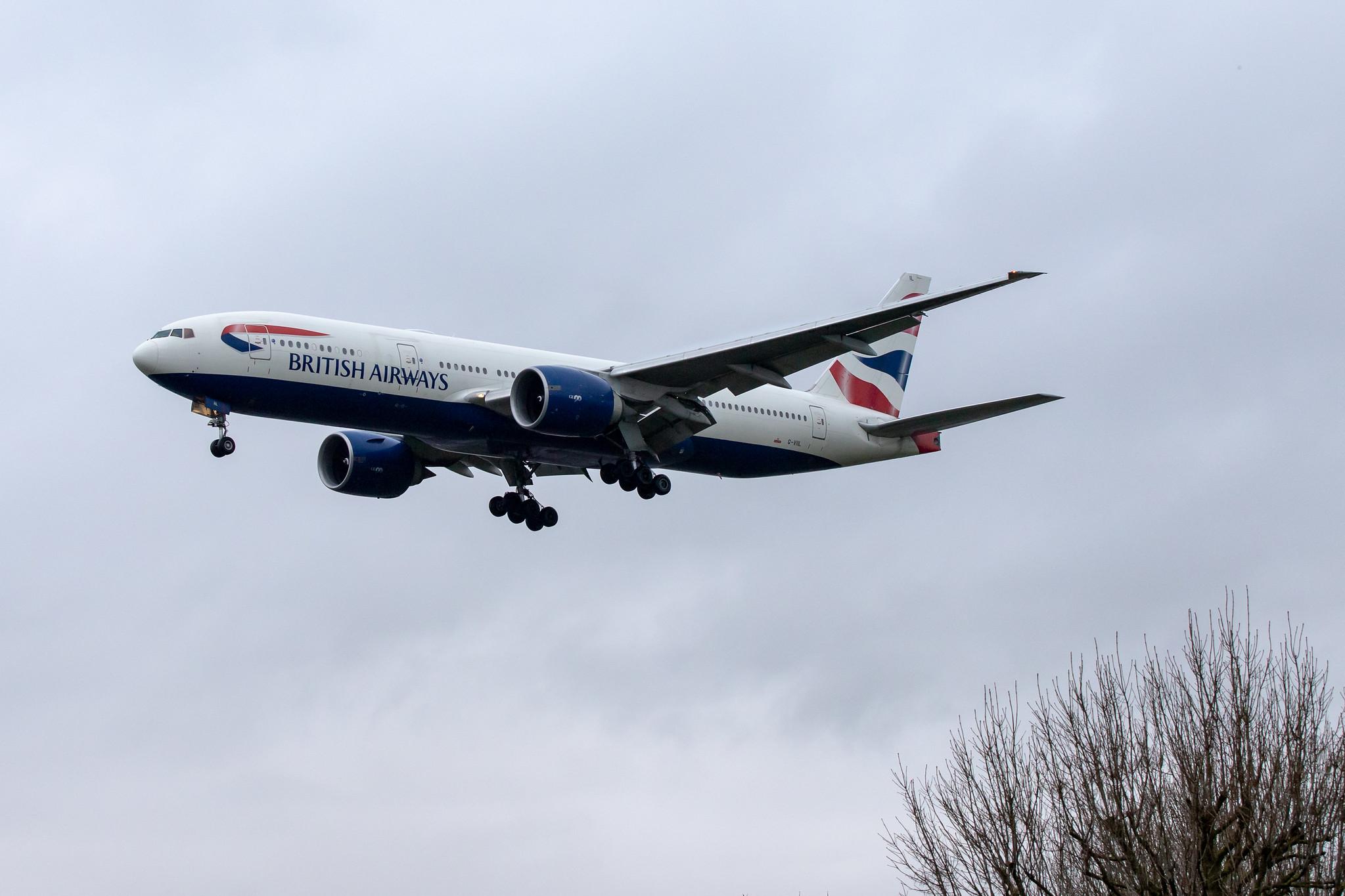 London Heathrow Airport: British Airways (BA / BAW) |  Boeing 777-236(ER) B772 | G-VIIL | MSN 27493