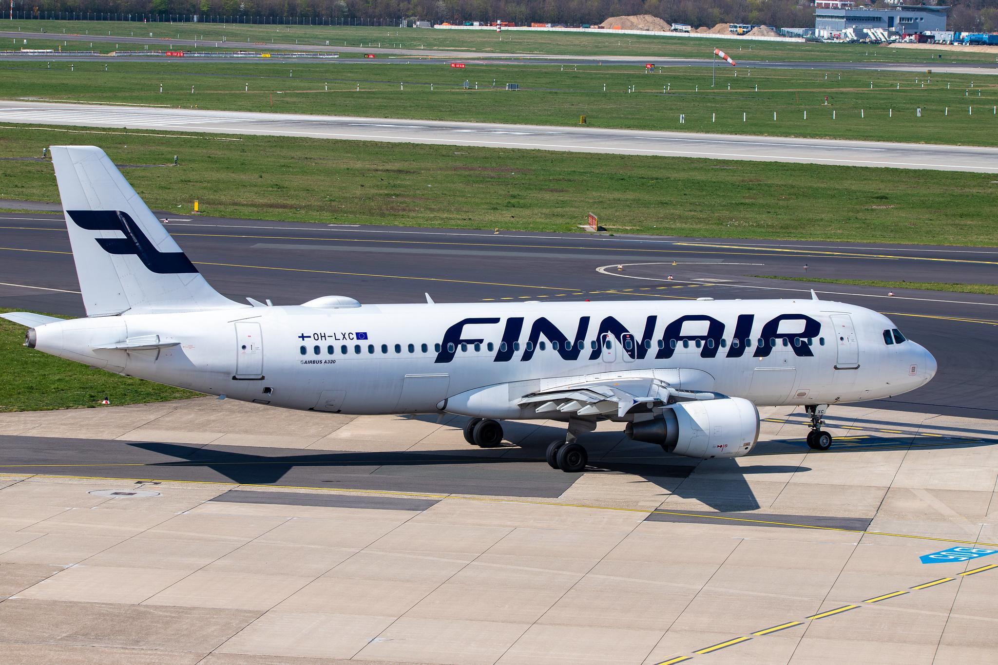 Düsseldorf Airport: Finnair (AY / FIN) |  Airbus A320-214 A320 | OH-LXC | MSN 1544