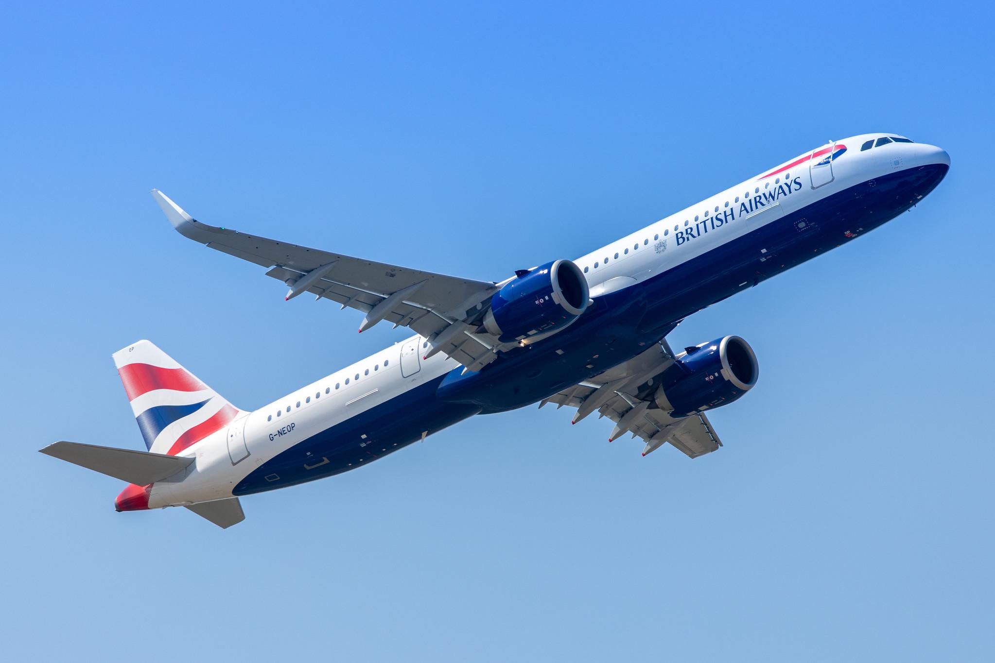 Hamburg Airport: British Airways (BA / BAW) |  Airbus A321-251NX A21N | G-NEOP | MSN 8469