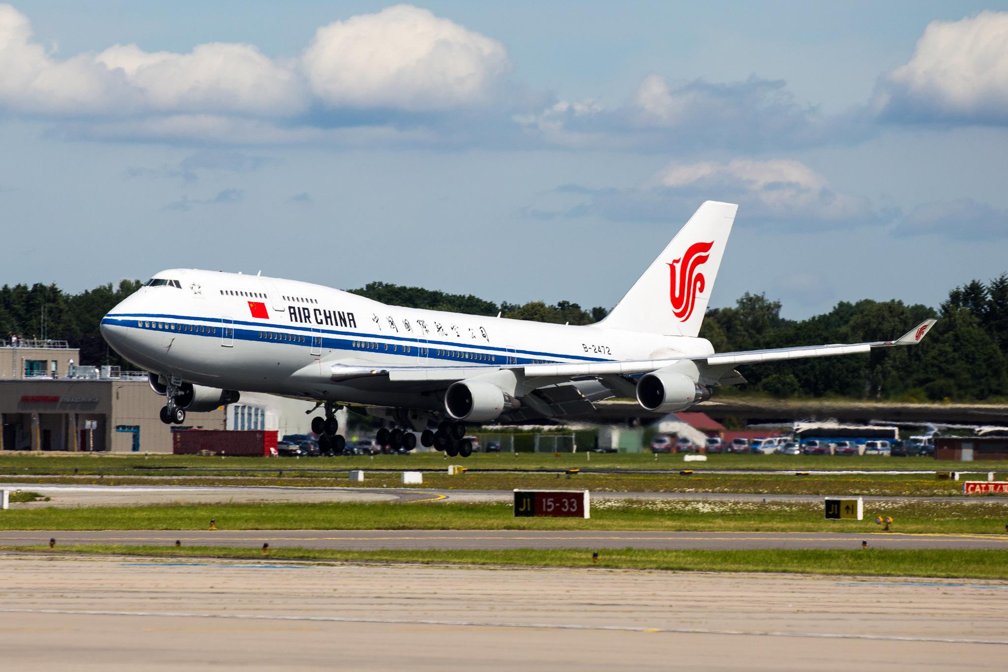 G20 Germany: Air China (CA / CCA) |  Boeing 747-4J6 B744 | B-2472 | MSN 30158