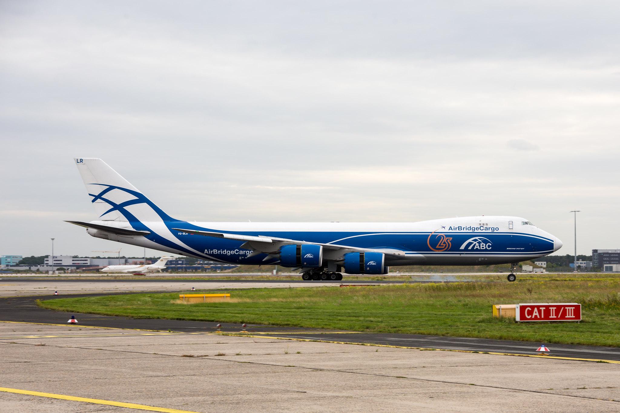 Frankfurt Airport: AirBridgeCargo (RU / ABW) | Operator: AirBridgeCargo Airlines |  Boeing 747-8HV(F) B748 | VQ-BLR | MSN 37668