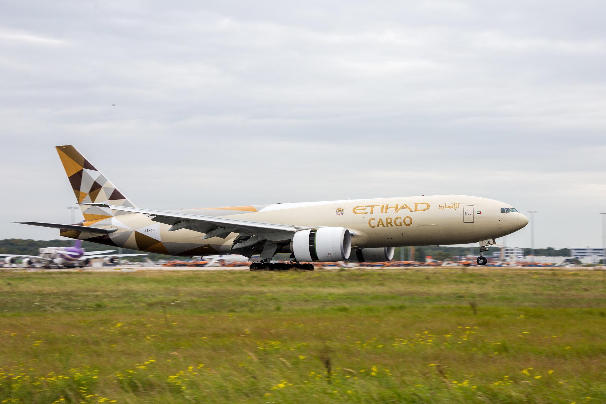 Frankfurt Airport: Etihad Cargo (EY / ETD) | Operator: Etihad Airways |  Boeing 777-FFX B77L | A6-DDE | MSN 62745