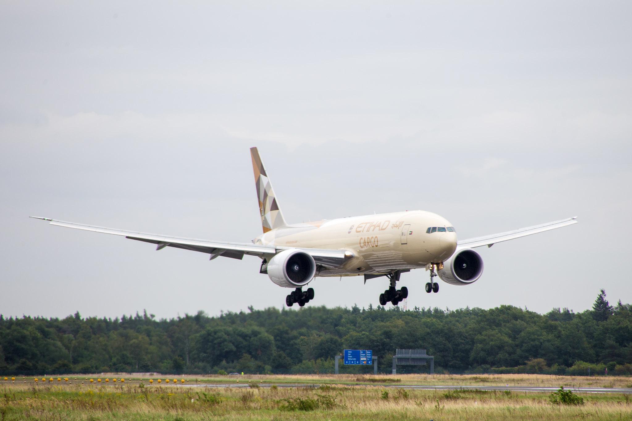 Frankfurt Airport: Etihad Cargo (EY / ETD) | Operator: Etihad Airways |  Boeing 777-FFX B77L | A6-DDE | MSN 62745