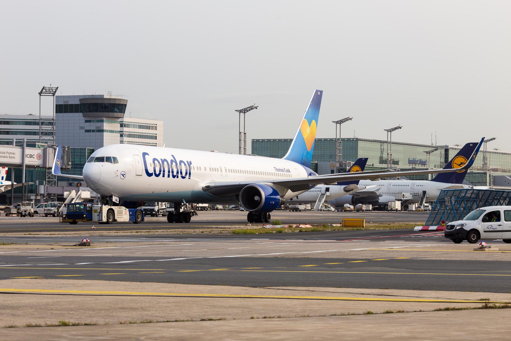 Frankfurt Airport: Condor (DE / CFG) |  Boeing 767-31B(ER) B763 | D-ABUL | MSN 26259