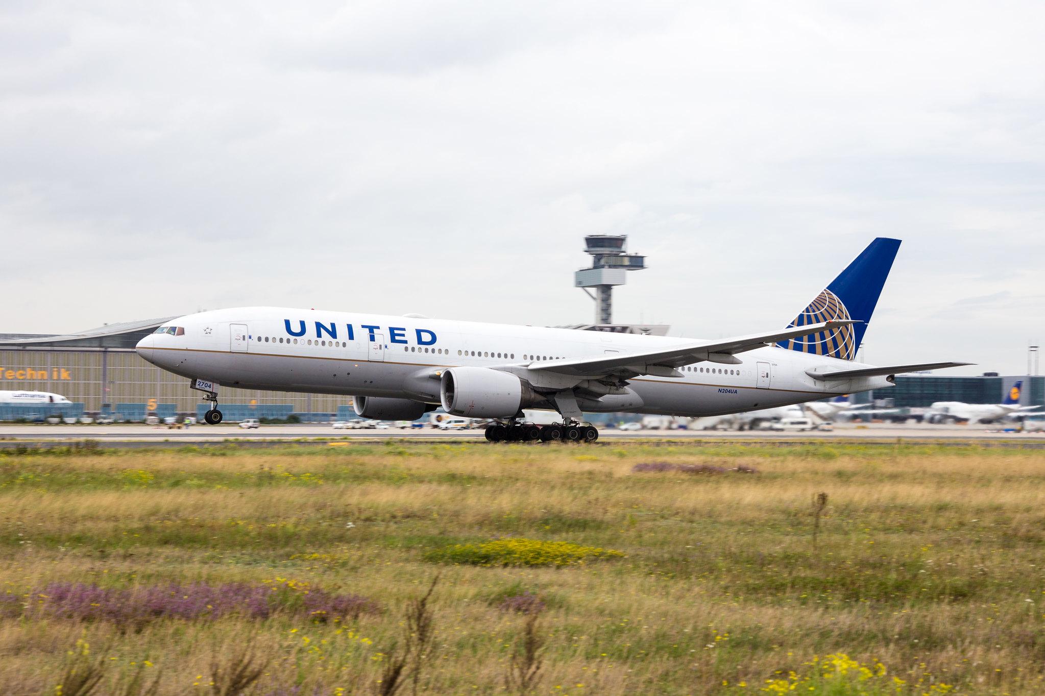 Frankfurt Airport: United Airlines (UA / UAL) |  Boeing 777-222(ER) B772 | N204UA | MSN 28713