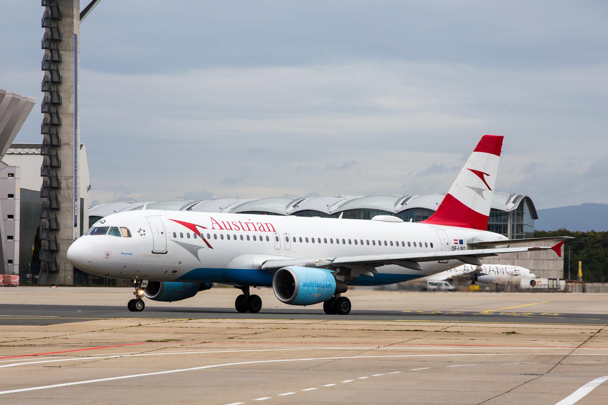Frankfurt Airport: Austrian Airlines (OS / AUA) |  Airbus A320-214 A320 | OE-LBO | MSN 0776