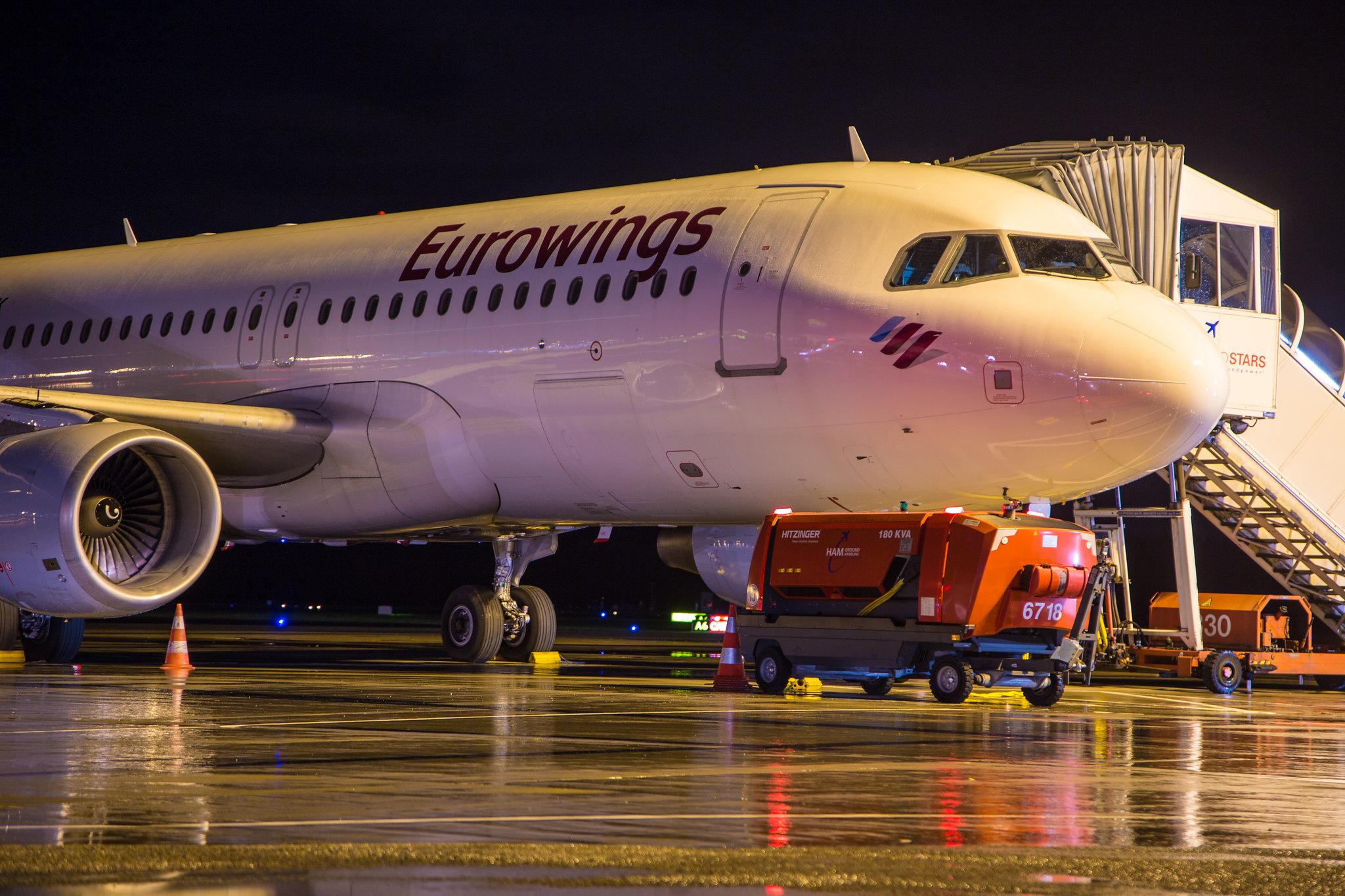 Hamburg Airport: Eurowings (EW / EWG) |  Airbus A320-216 A320 | D-ABZK | MSN 3213