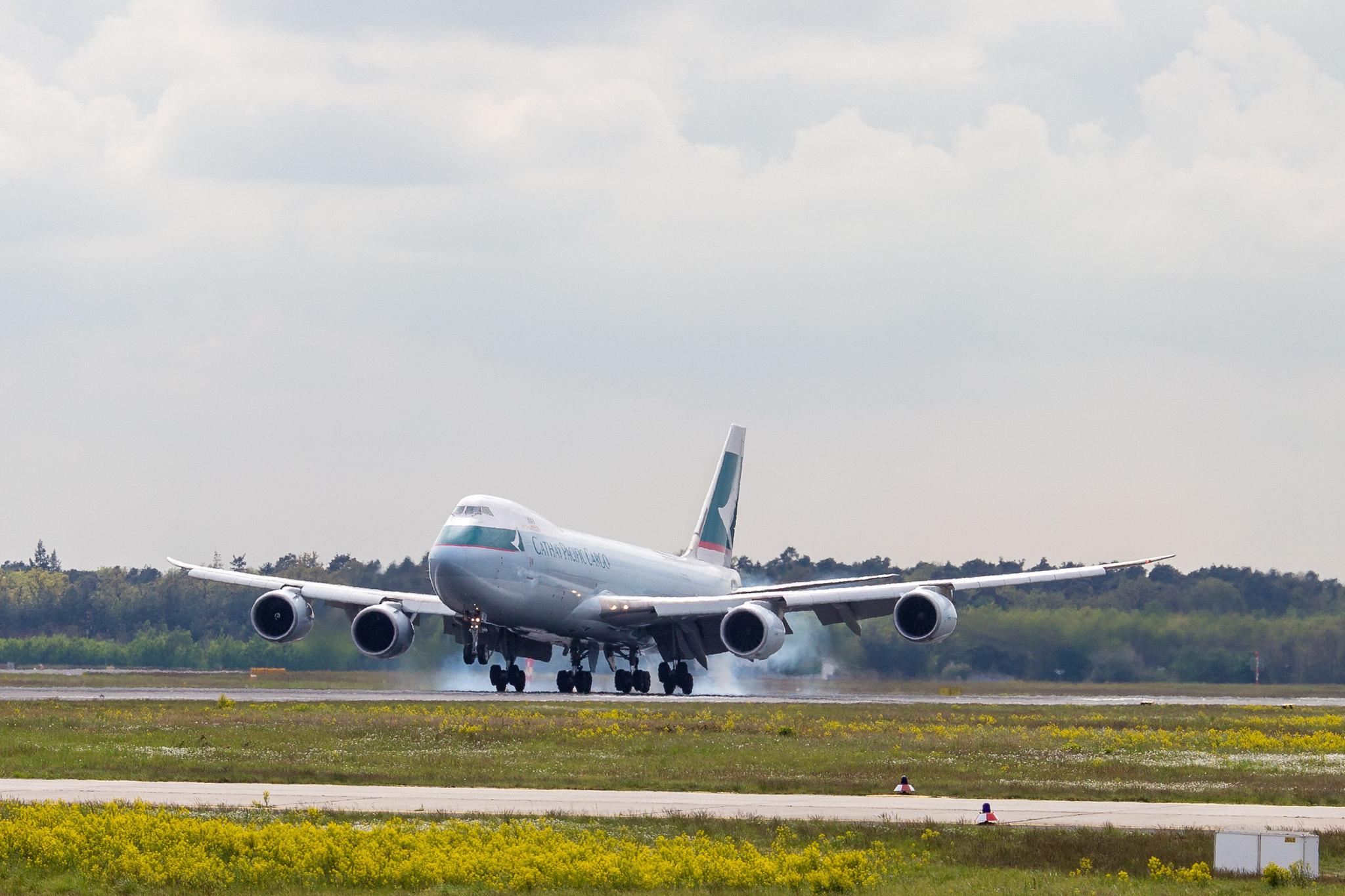 Frankfurt Airport: Cathay Pacific Cargo (CX / CPA) | Operator: Cathay Pacific |  Boeing 747-867(F) B748 | B-LJD | MSN 39241