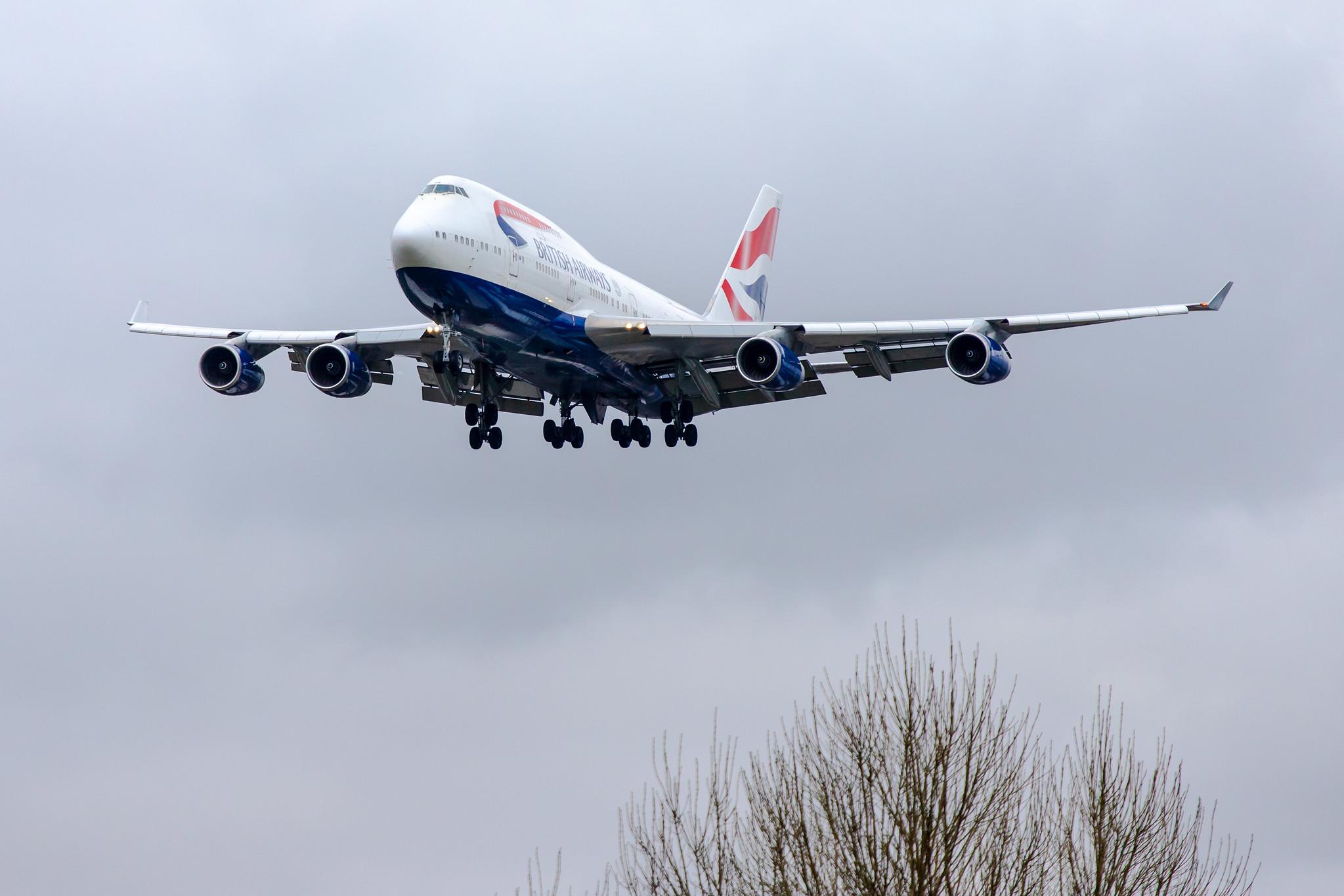 London Heathrow Airport: British Airways (BA / BAW) |  Boeing 747-436 B744 | G-CIVW | MSN 25822