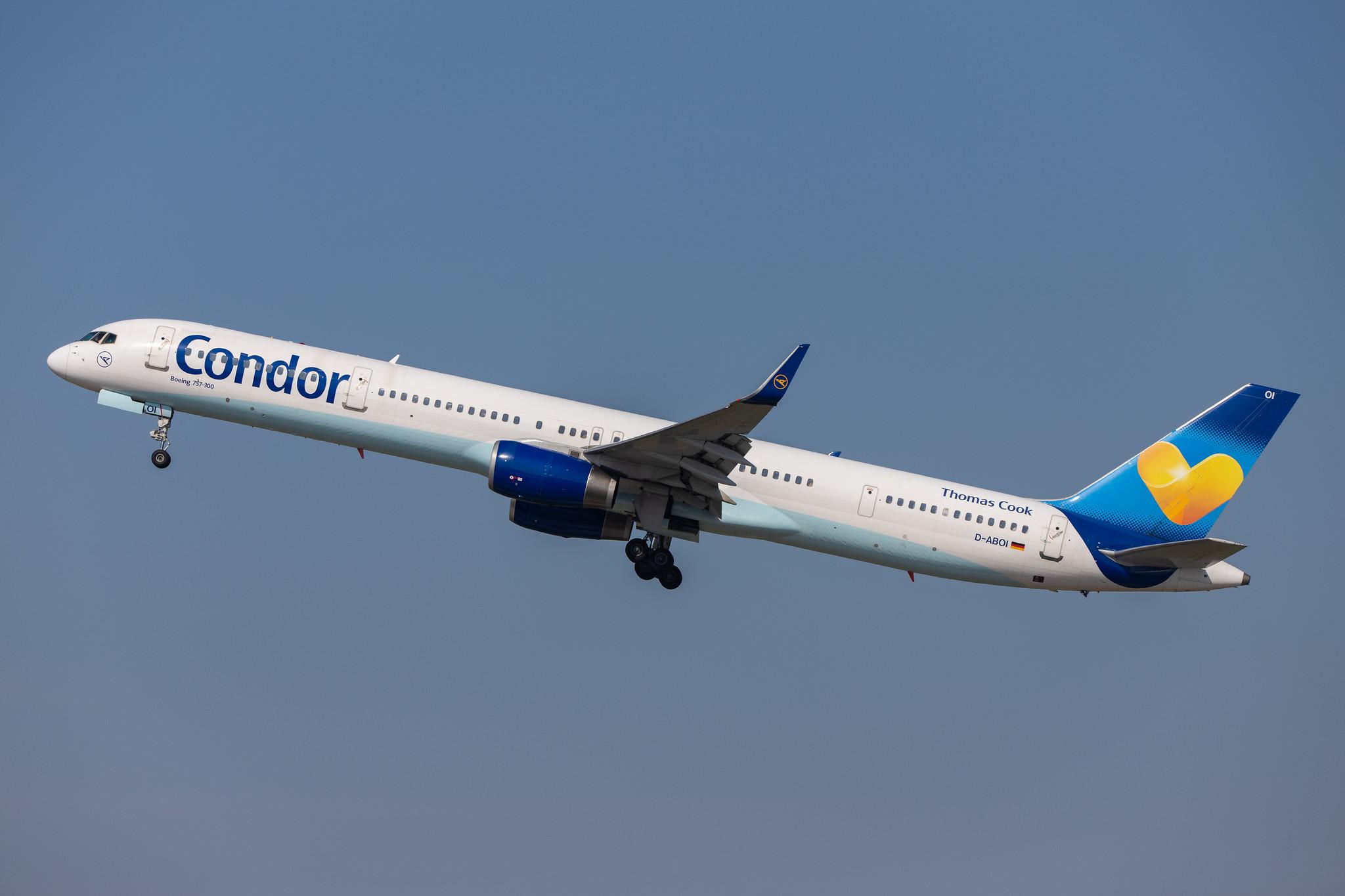 Düsseldorf Airport: Condor (DE / CFG) |  Boeing 757-330 B753 | D-ABOI | MSN 29018