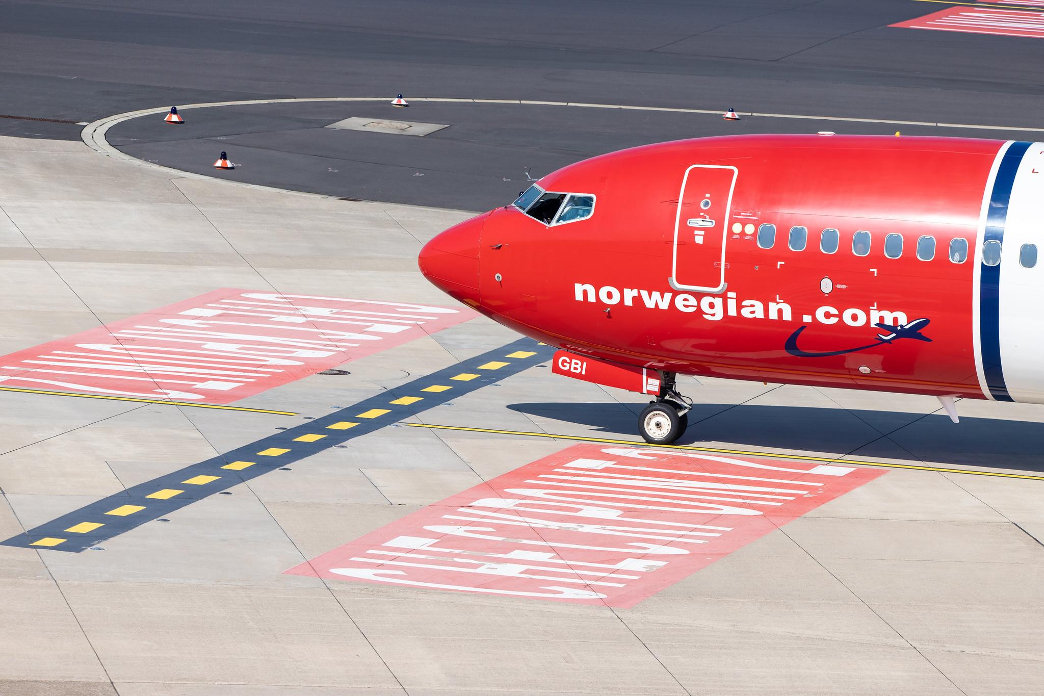 Düsseldorf Airport: Norwegian (DY / NAX) |  Livery: Minna Canth Livery | Operator: Norwegian Air International |  Boeing 737-8JP B738 | EI-GBI | MSN 39434