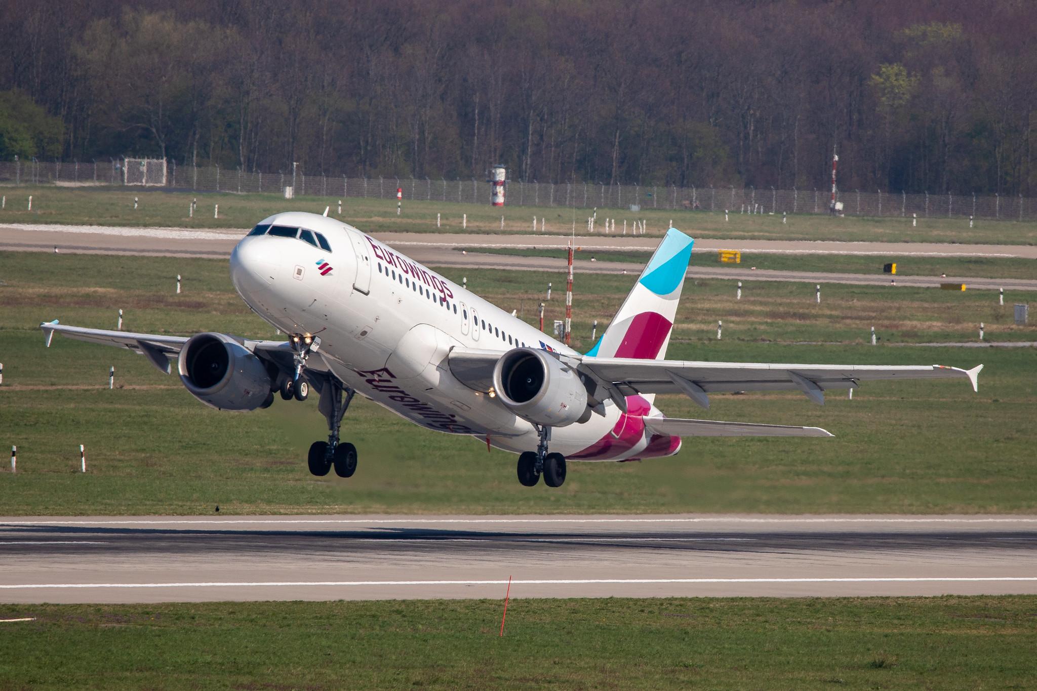 Düsseldorf Airport: Eurowings (EW / EWG) |  Airbus A319-112 A319 | D-ABGP | MSN 3728