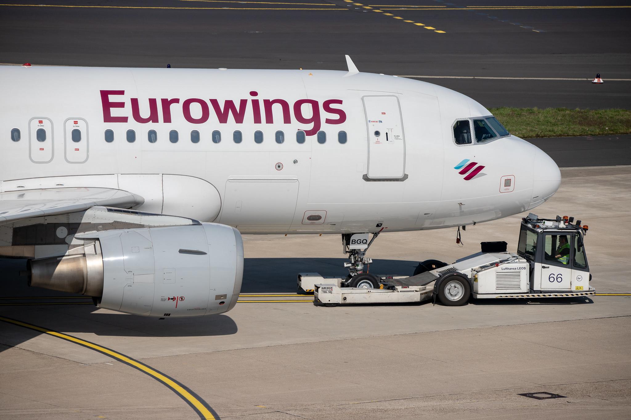 Düsseldorf Airport: Eurowings (EW / EWG) |  Airbus A319-112 A319 | D-ABGP | MSN 3728