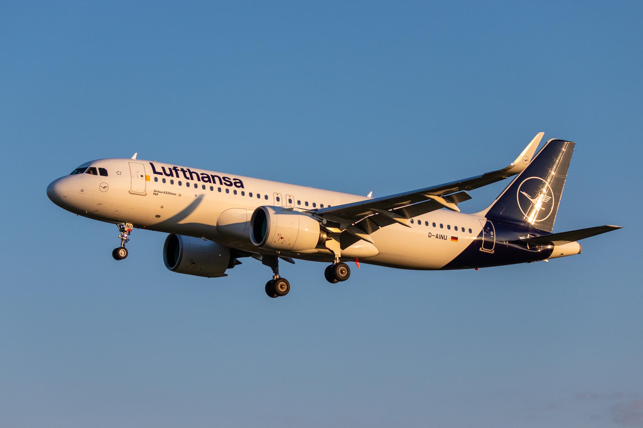 Hamburg Airport: Lufthansa (LH / DLH) |  Airbus A320-271N A20N | D-AINU | MSN 8728