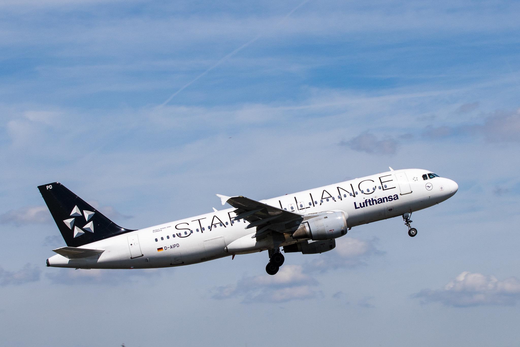 Frankfurt Airport: Lufthansa (LH / DLH) |  Livery: Star Alliance Livery |  Airbus A320-211 A320 | D-AIPD | MSN 0072