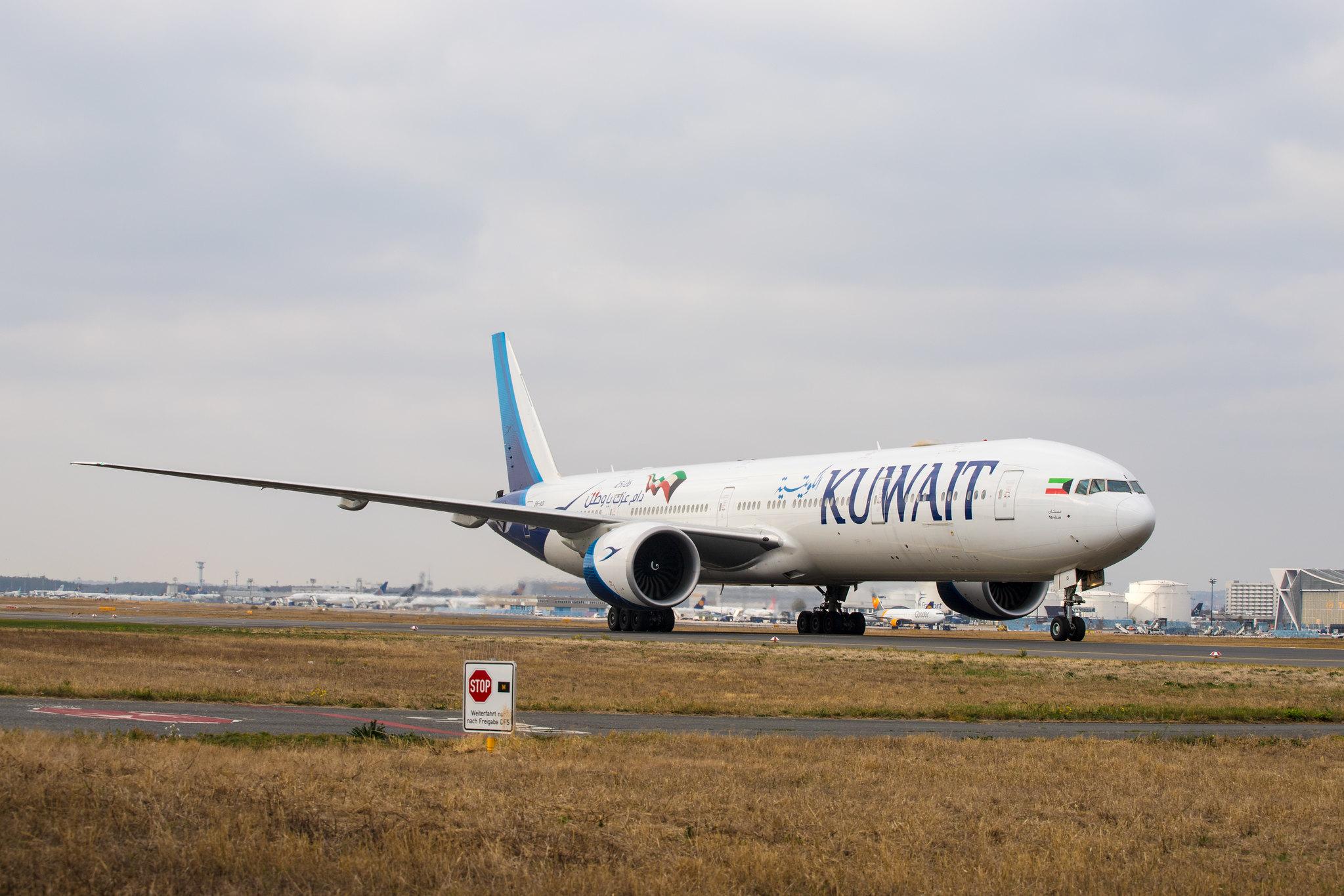 Frankfurt Airport: Kuwait Airways (KU / KAC) |  Boeing 777-369(ER) B77W | 9K-AOI | MSN 62566