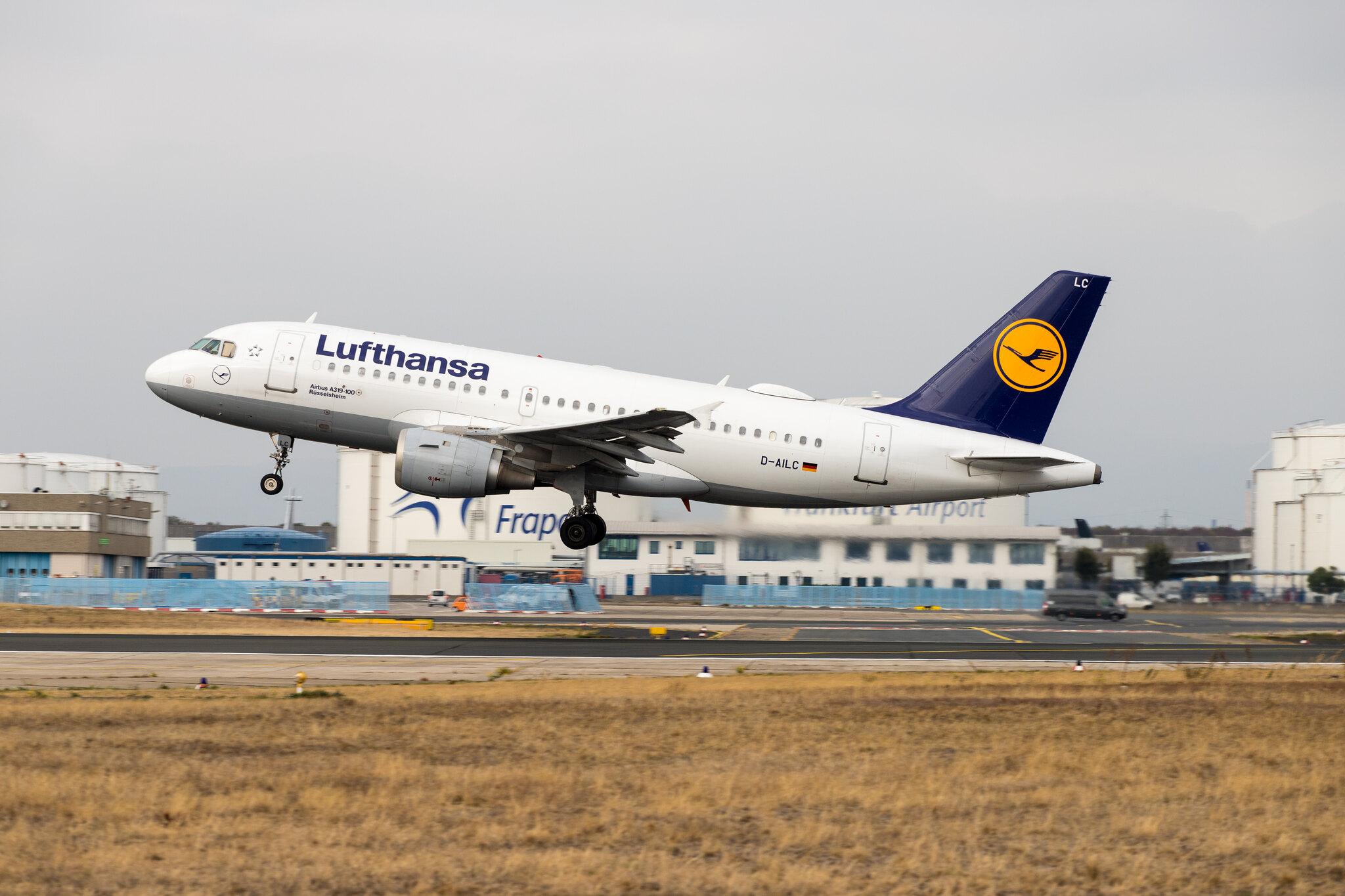 Frankfurt Airport: Lufthansa (LH / DLH) |  Airbus A319-114 A319 | D-AILC | MSN 0616
