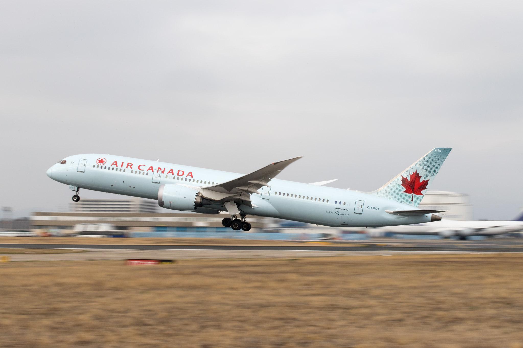 Frankfurt Airport: Air Canada (AC / ACA) |  Boeing 787-9 Dreamliner B789 | C-FGDT | MSN 37171